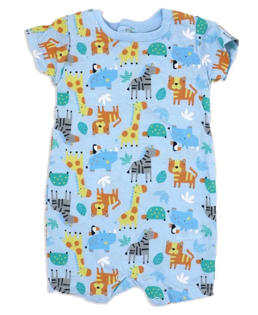 Baby Boys Safari Romper with Shoes