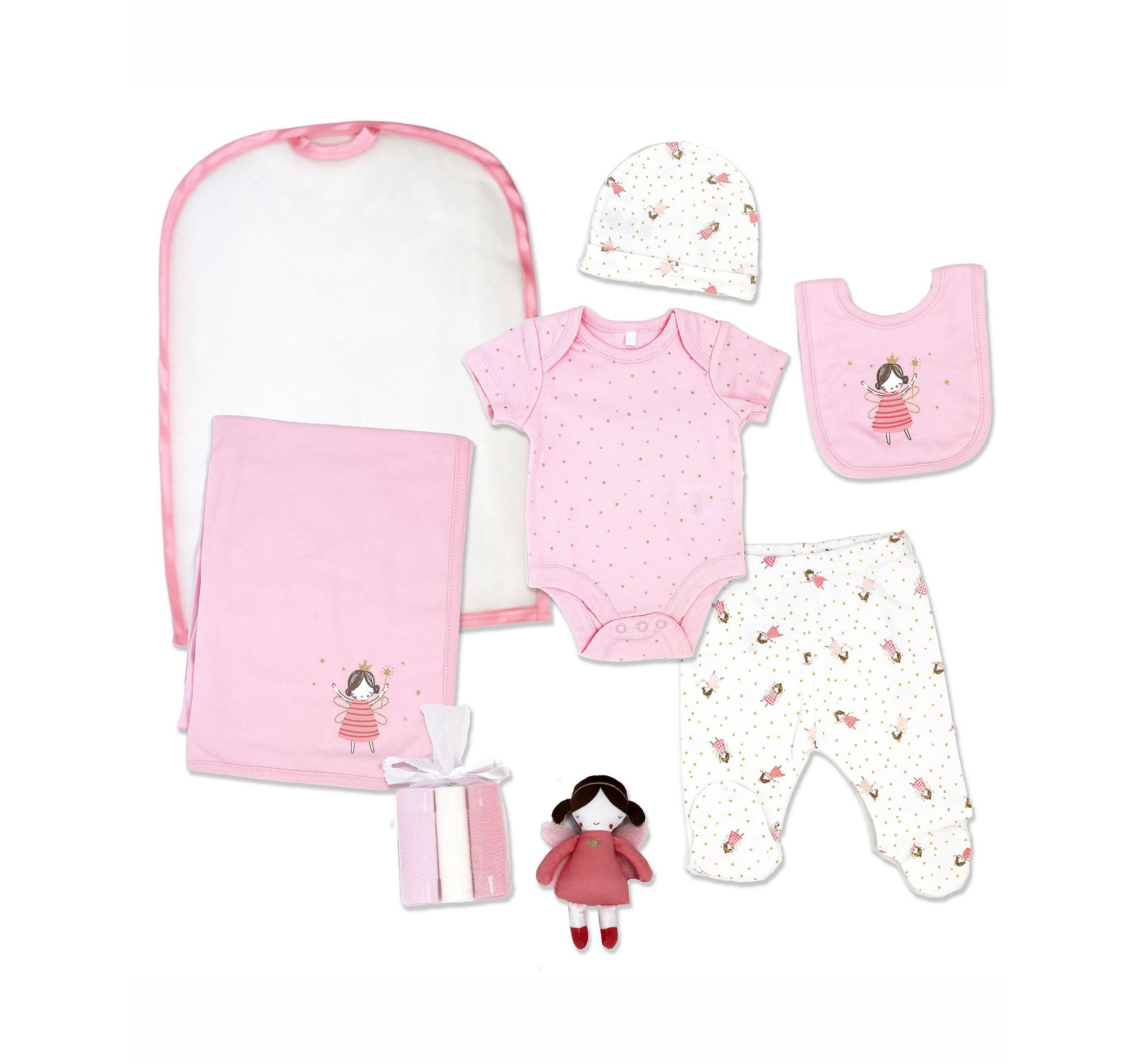 Baby Girls Fairy Layette Set