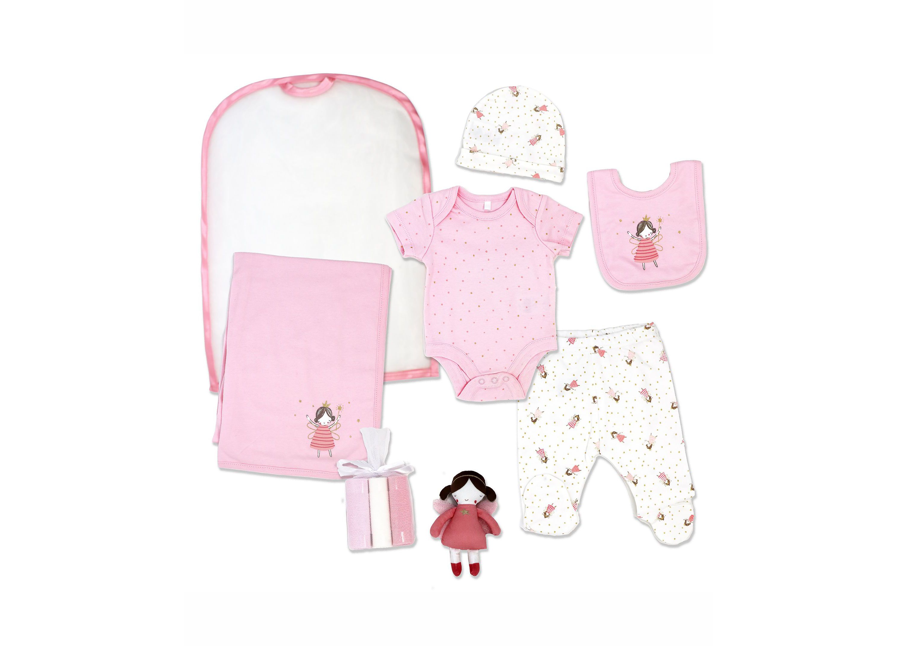 Baby Girls Fairy Layette Set
