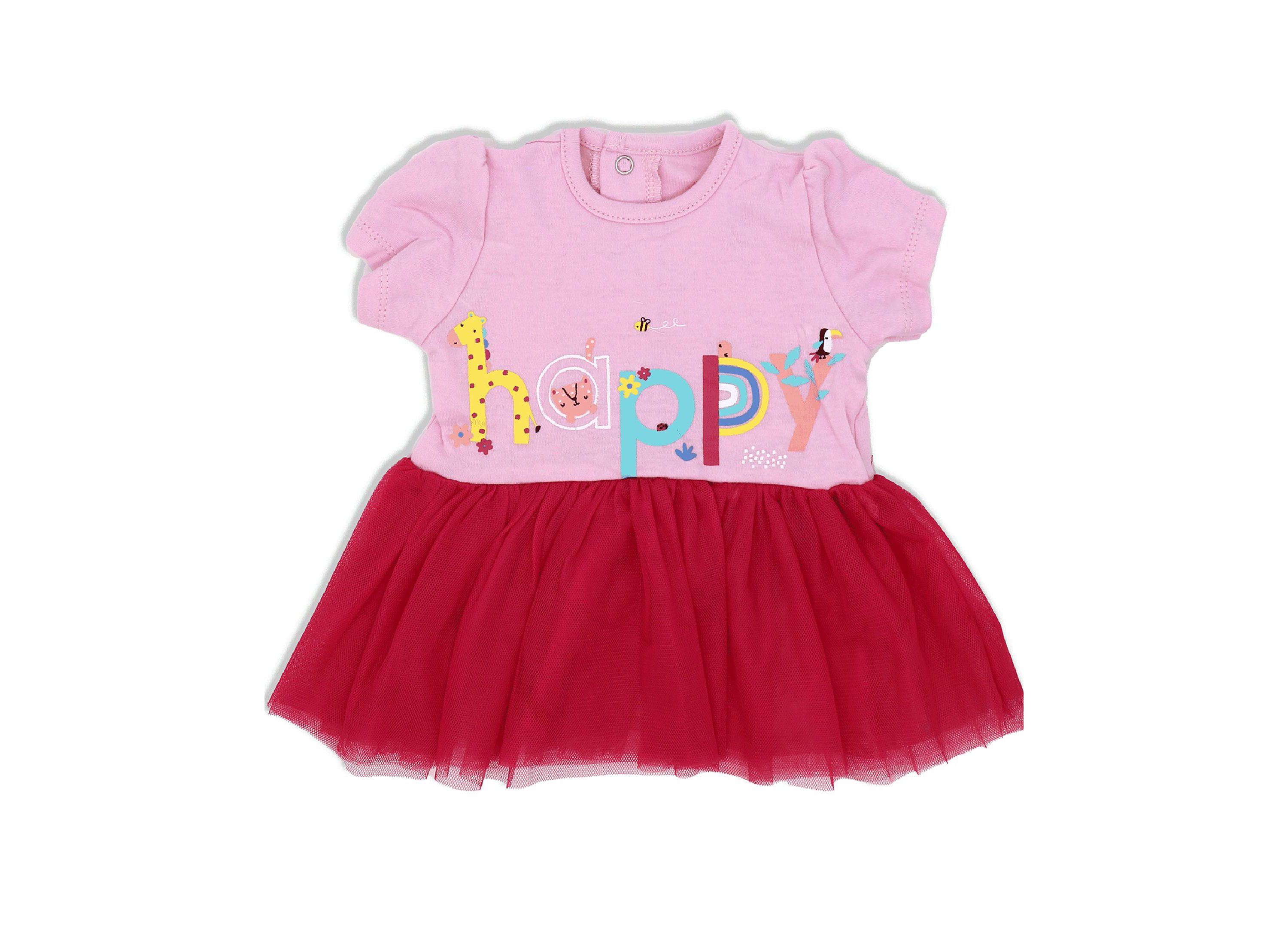 Baby Girls Happy Tutu Dress Set
