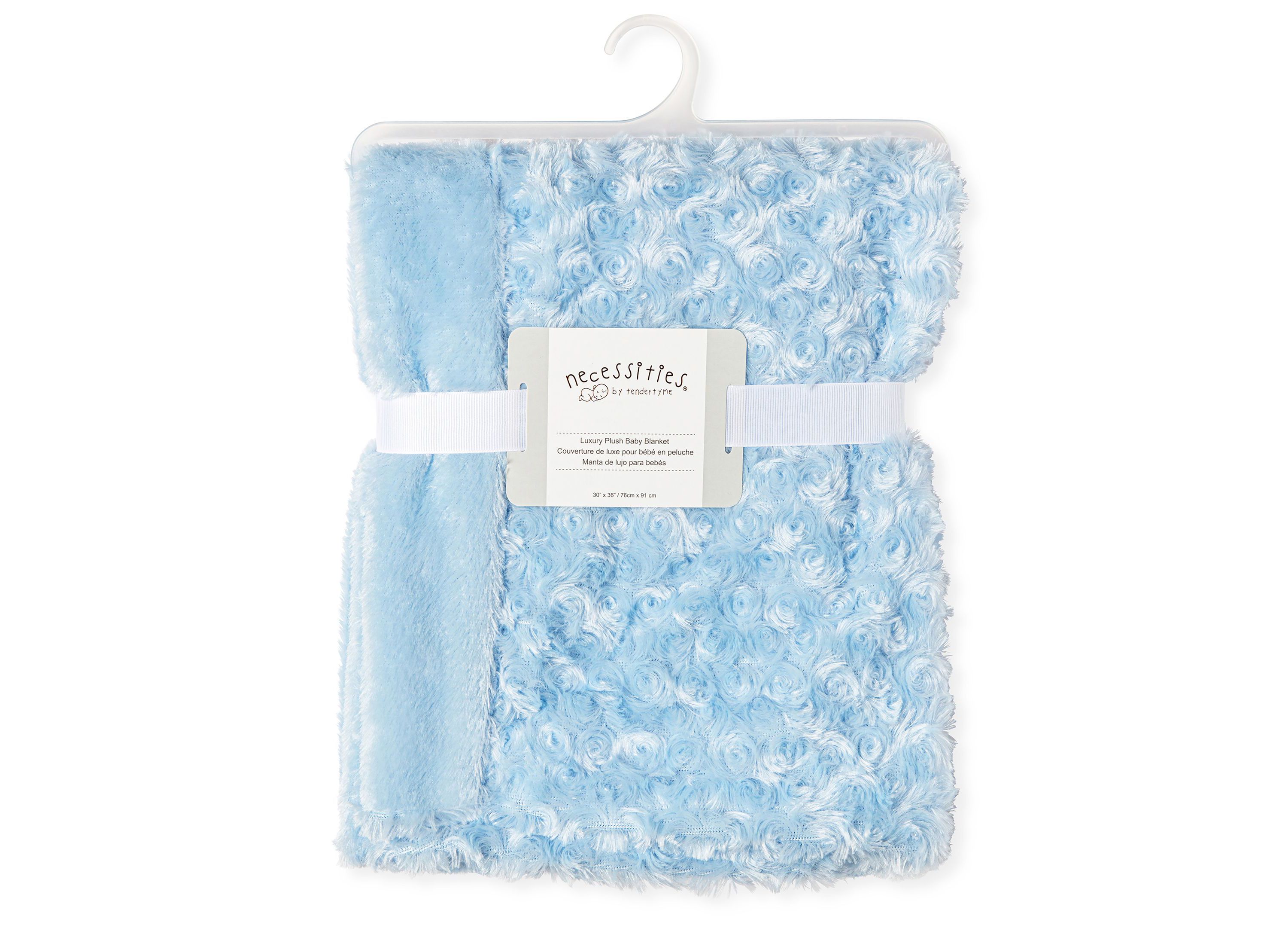 Baby Boys and Girls Curly Plush Blanket with Nunu