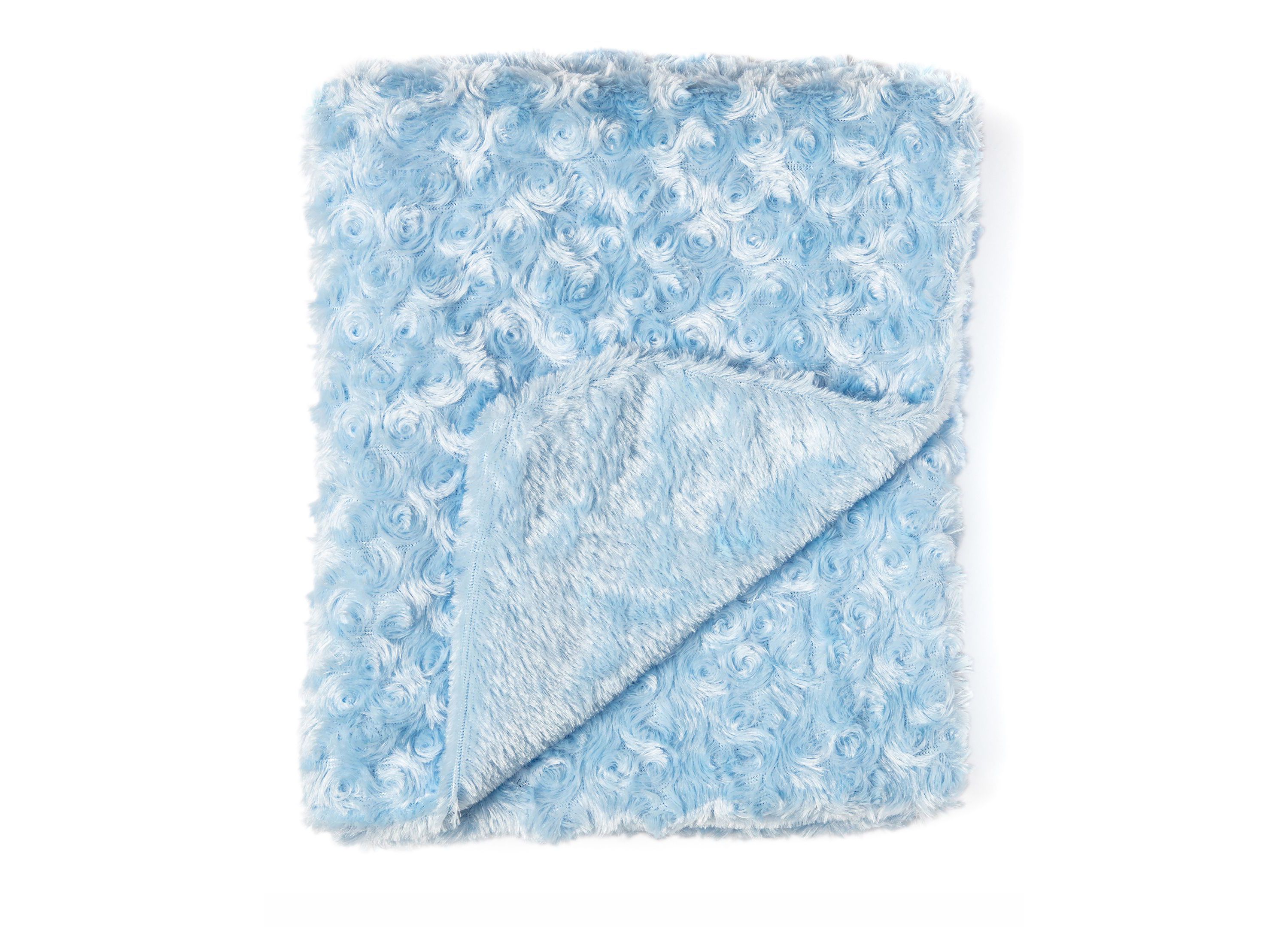 Baby Boys and Girls Curly Plush Blanket with Nunu