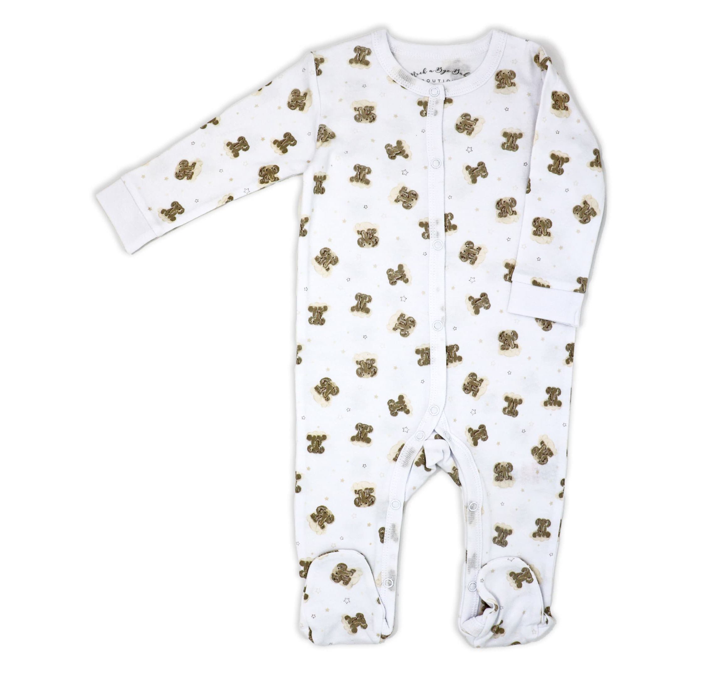 Baby Boys and Girls Dreamy Elephants Layette, 5 Piece Set