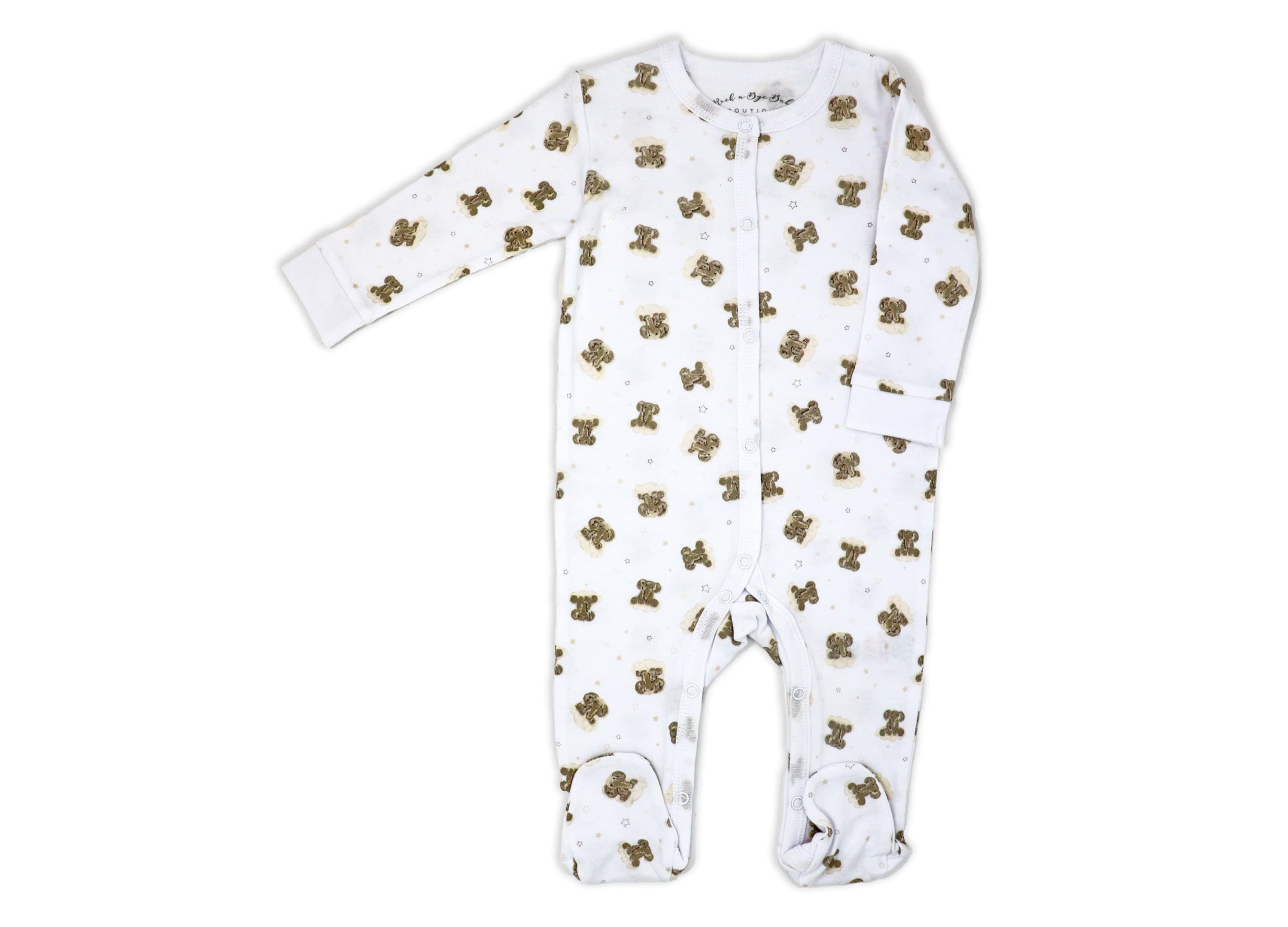 Baby Boys and Girls Dreamy Elephants Layette, 5 Piece Set