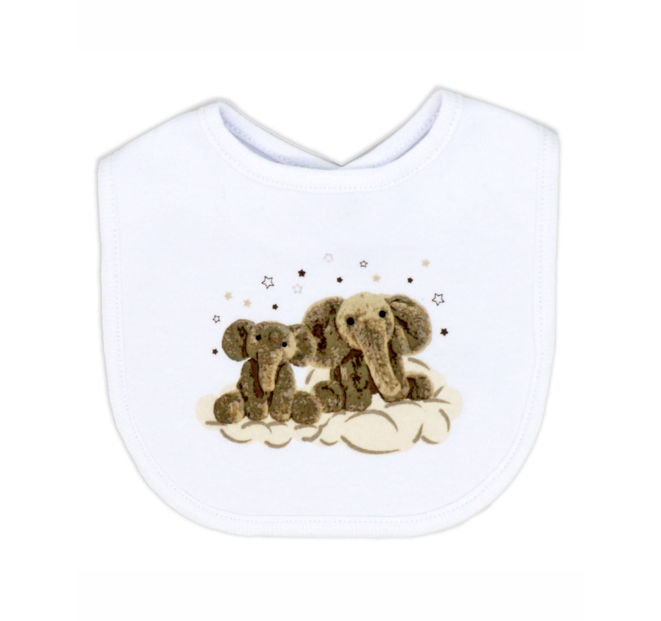 Baby Boys and Girls Dreamy Elephants Layette, 5 Piece Set