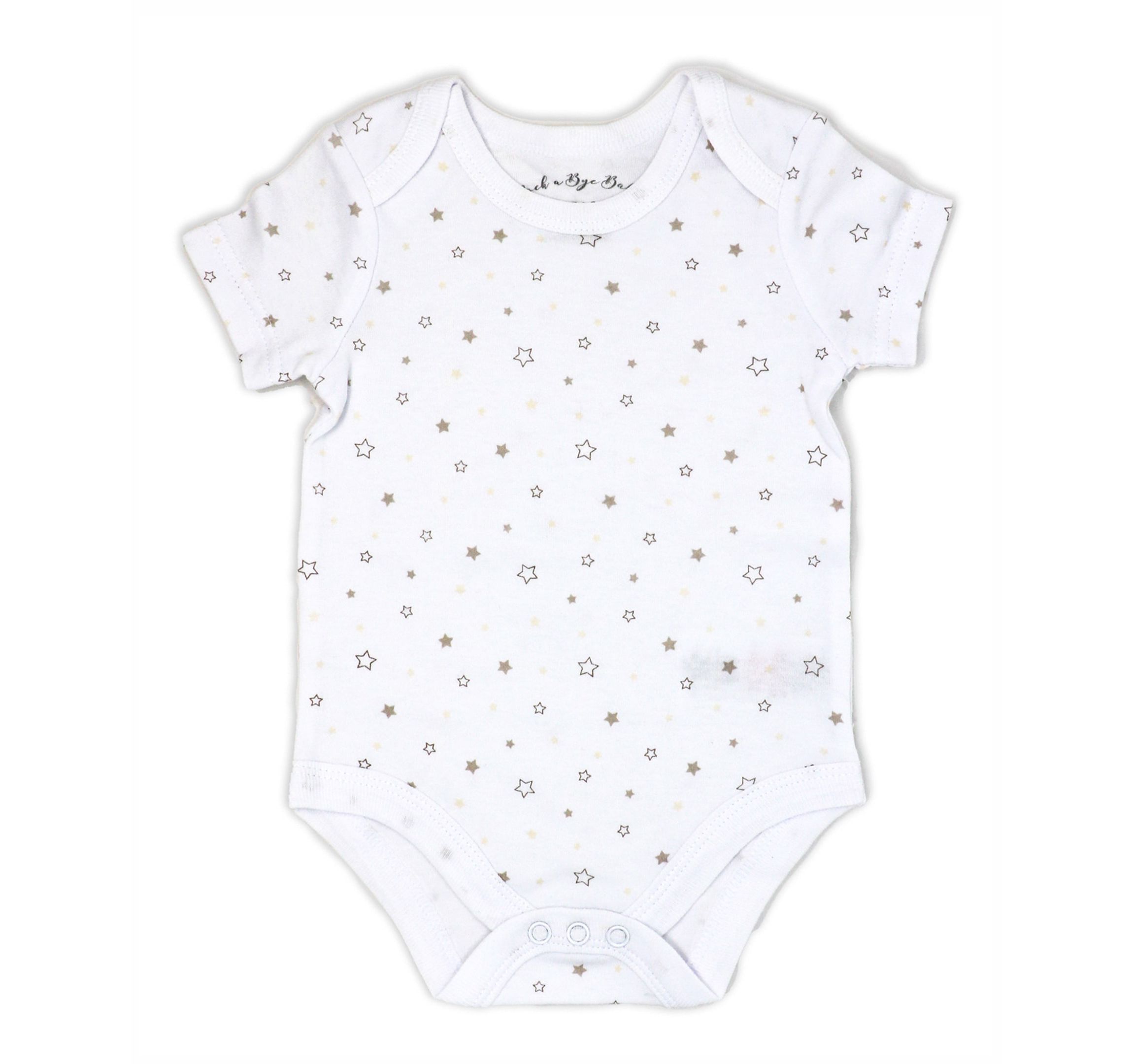 Baby Boys and Girls Dreamy Elephants Layette, 5 Piece Set