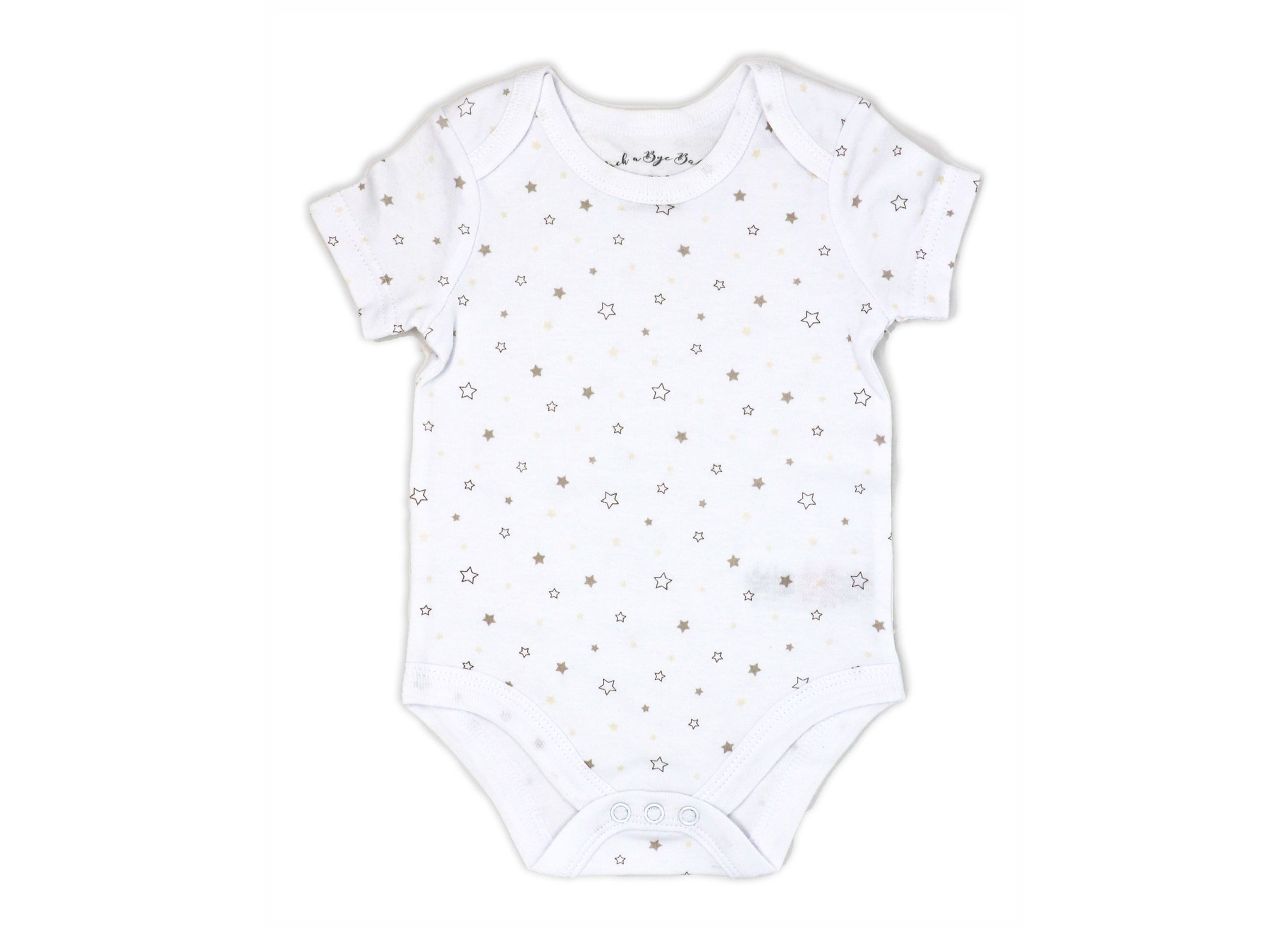 Baby Boys and Girls Dreamy Elephants Layette, 5 Piece Set