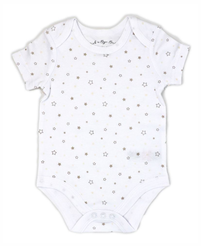 Baby Boys and Girls Dreamy Elephants Layette, 5 Piece Set