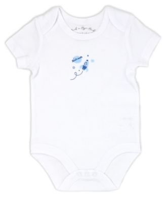 Baby Boys Rocket Ships Layette, 5 Piece Set