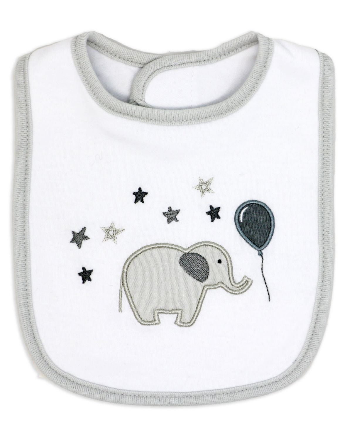 Baby Boys and Baby Girls Elephants and Balloons Layette, 5 Piece Set