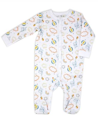 Baby Boys and Girls Rainbows Balloons Layette, 5 Piece Set