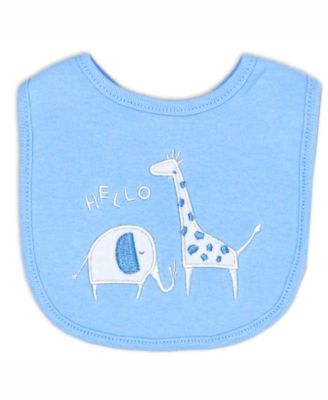 Baby Boys Blue Safari Layette, 5 Piece Set