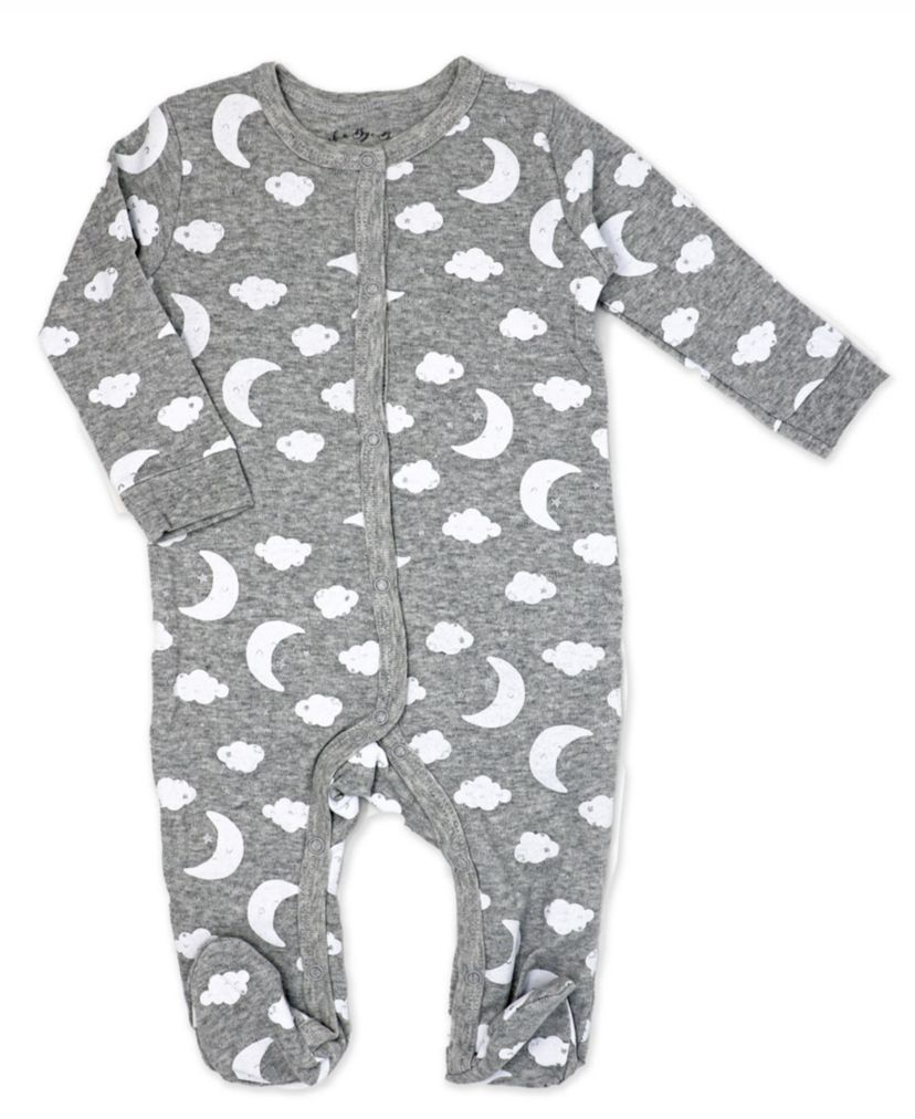 Baby Boys and Girls Crescent Moon Layette, 5 Piece Set