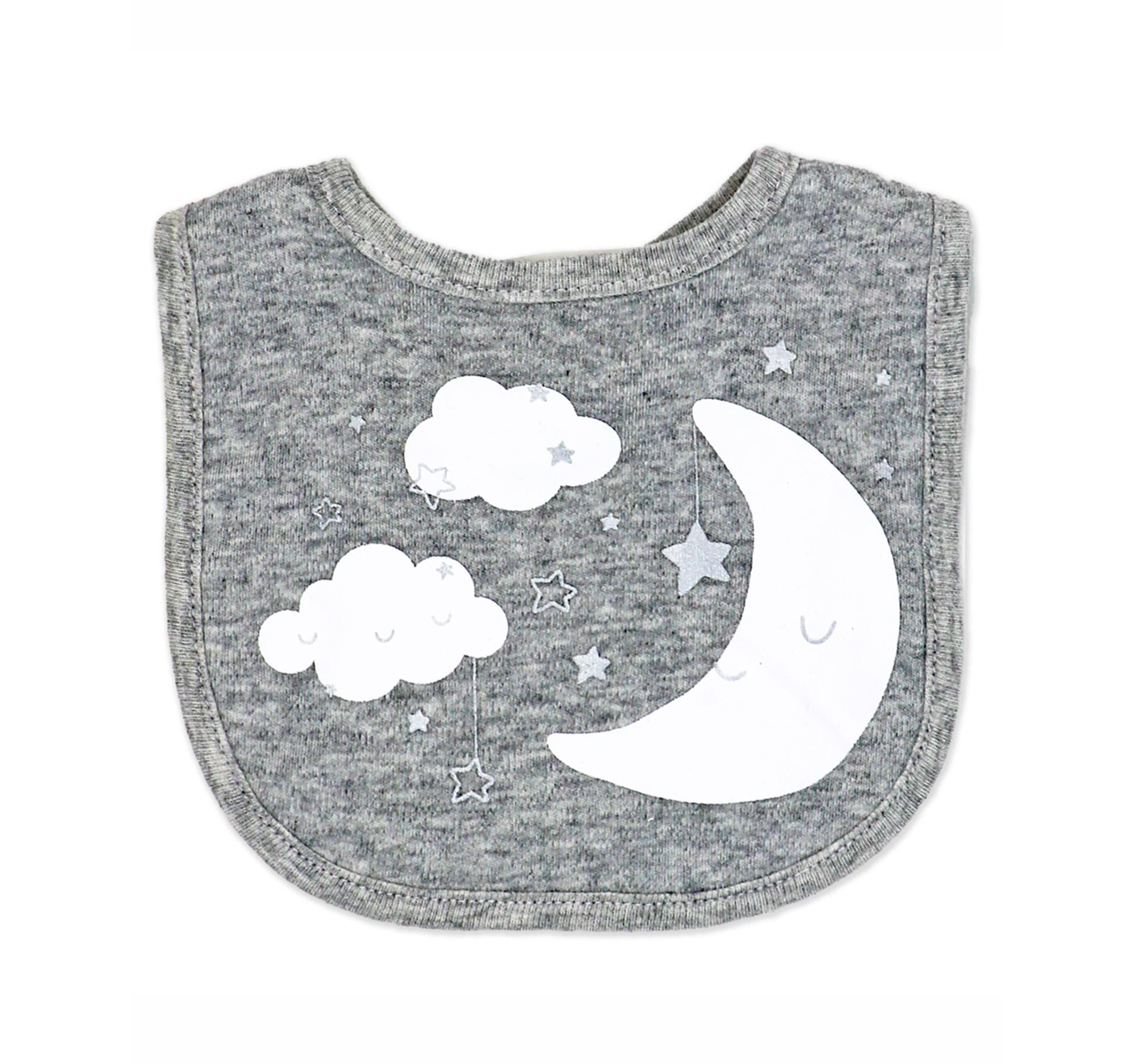Baby Boys and Girls Crescent Moon Layette, 5 Piece Set