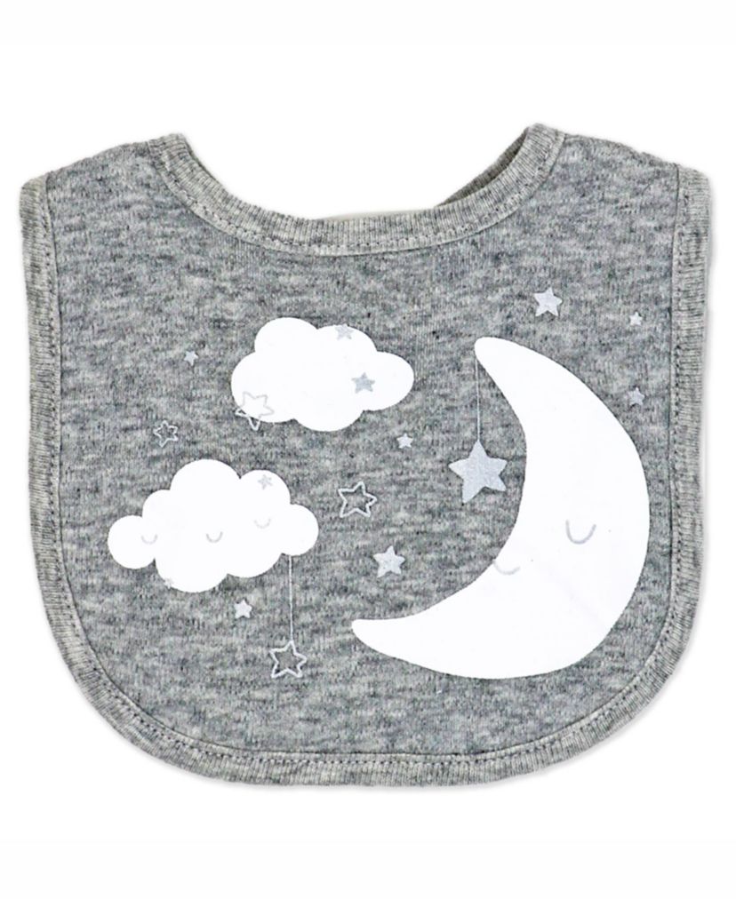 Baby Boys and Girls Crescent Moon Layette, 5 Piece Set