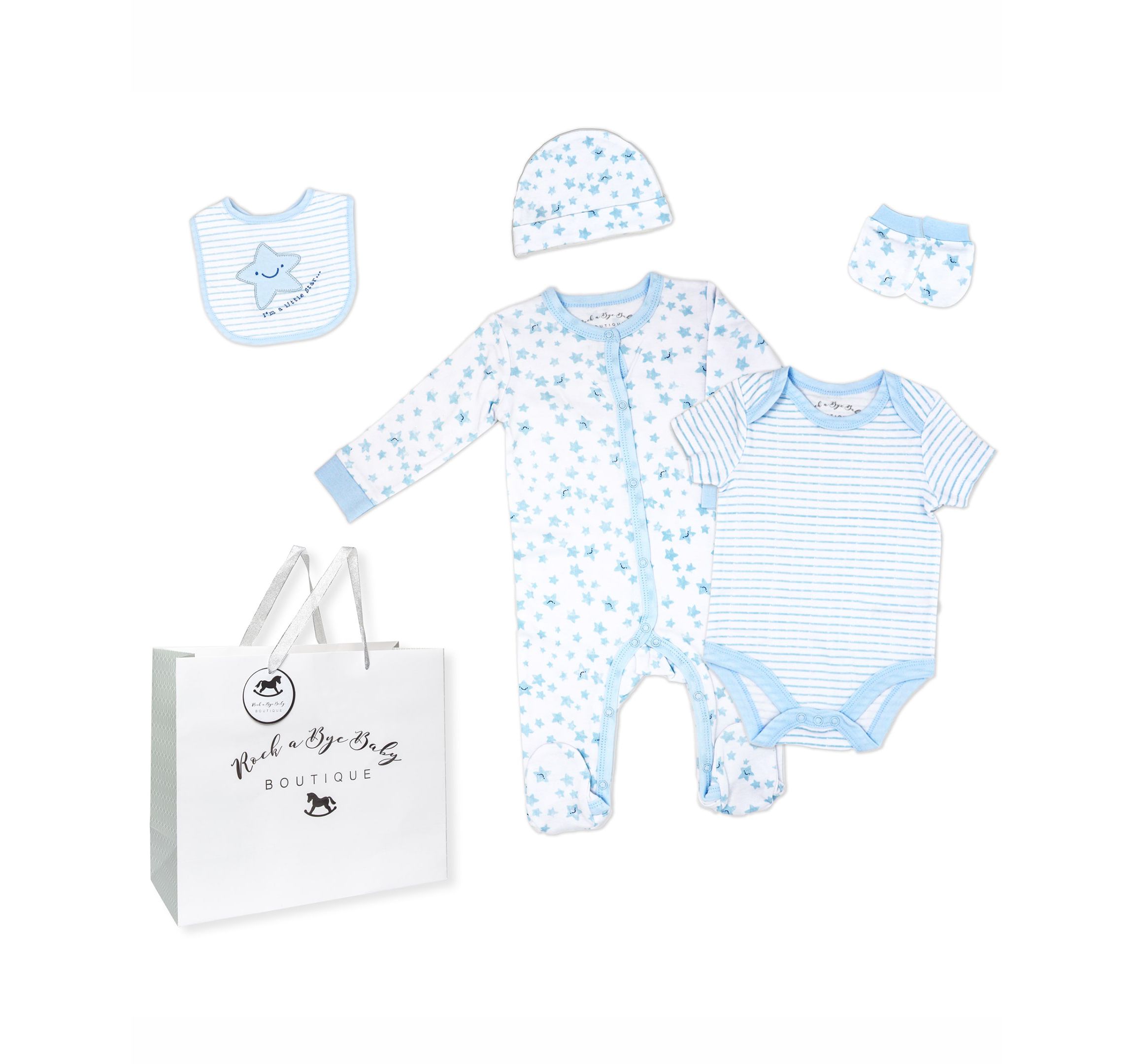 Baby Boys Im A Star Layette, 5 Piece Set