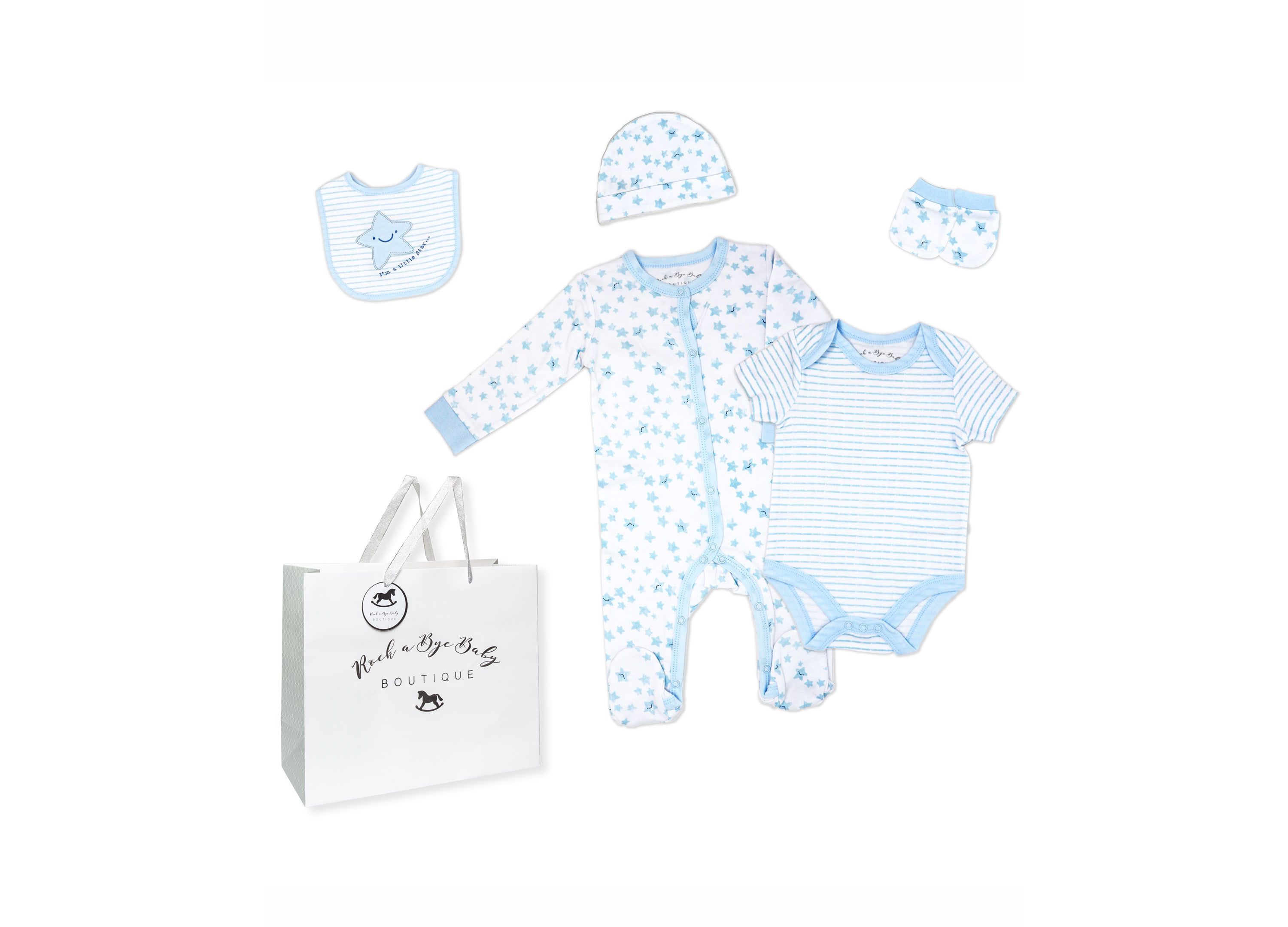 Baby Boys Im A Star Layette, 5 Piece Set