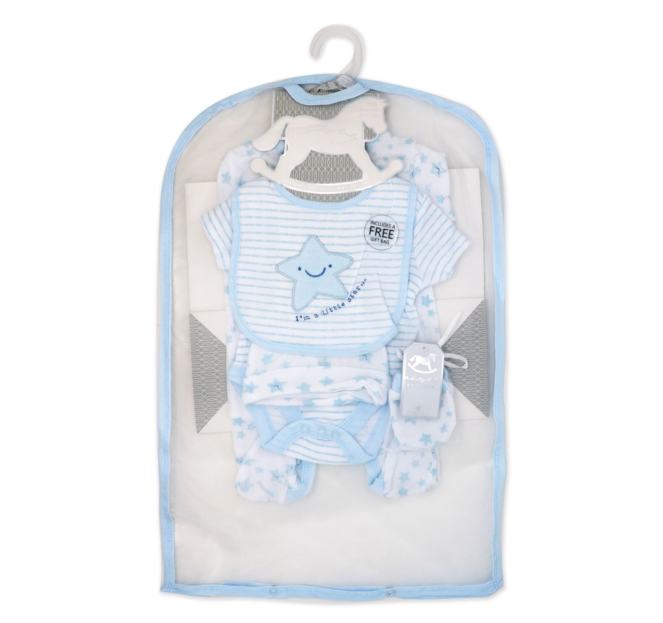 Baby Boys Im A Star Layette, 5 Piece Set