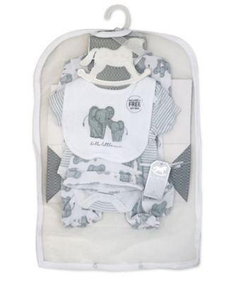 Baby Boys and Girls Hello Little One Layette, 5 Piece Set