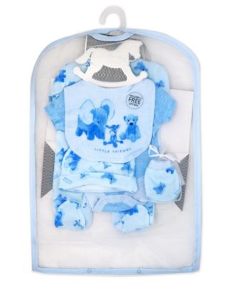 Baby Boys Dreaming Moon Layette, 5 Piece Set