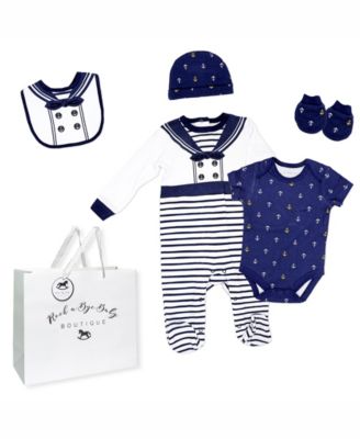 Baby Boys Sailor Layette, 5 Piece Set