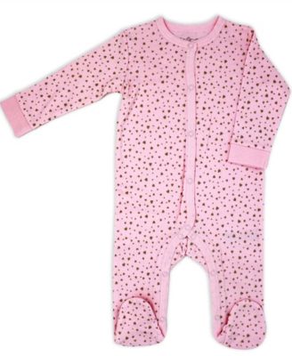 Baby Girls Golden Hearts Layette, 5 Piece Set