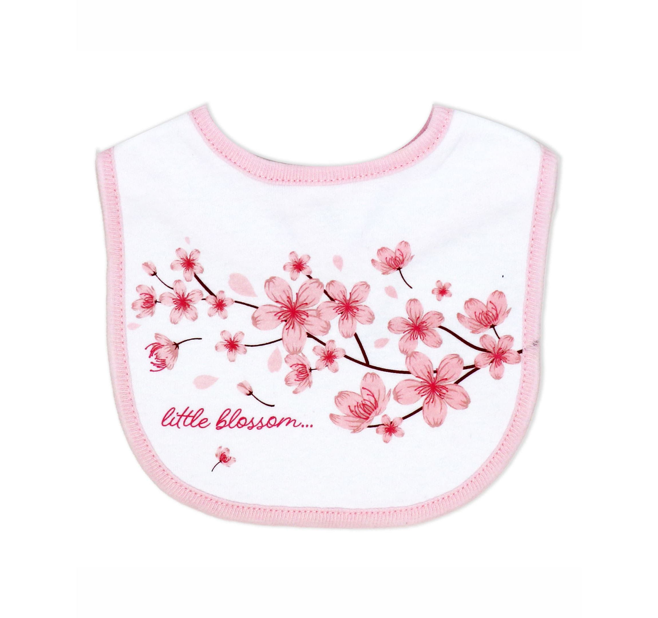 Baby Girls Cherry Blossoms Layette, 5 Piece Set