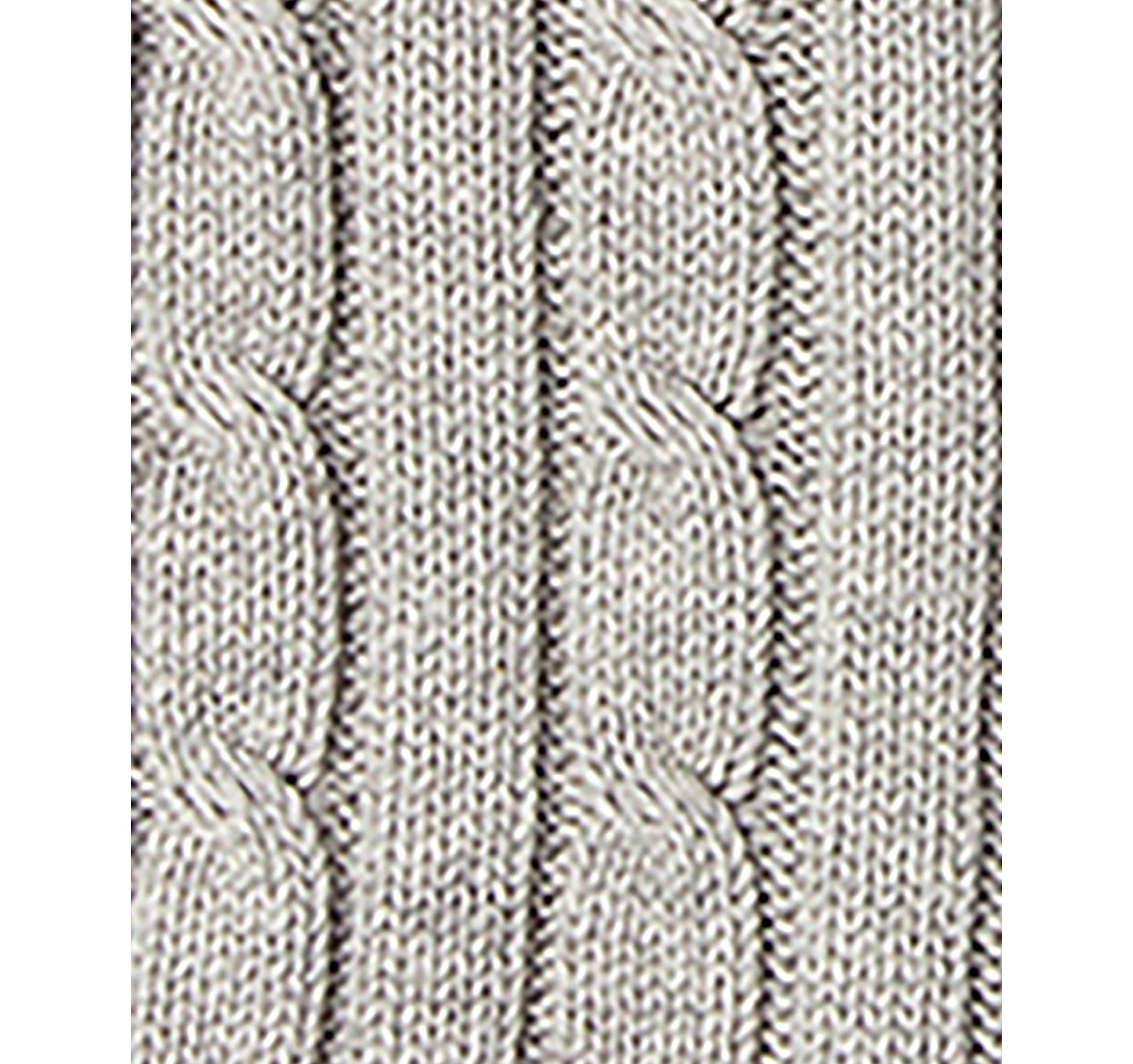 Baby Boys and Baby Girls Long Sleeved Cable Knit Romper