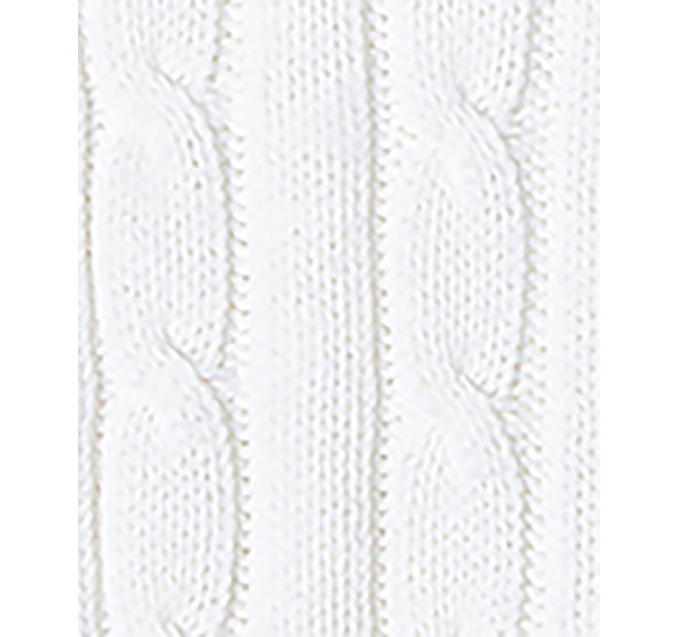 Baby Boys and Baby Girls Long Sleeved Cable Knit Romper