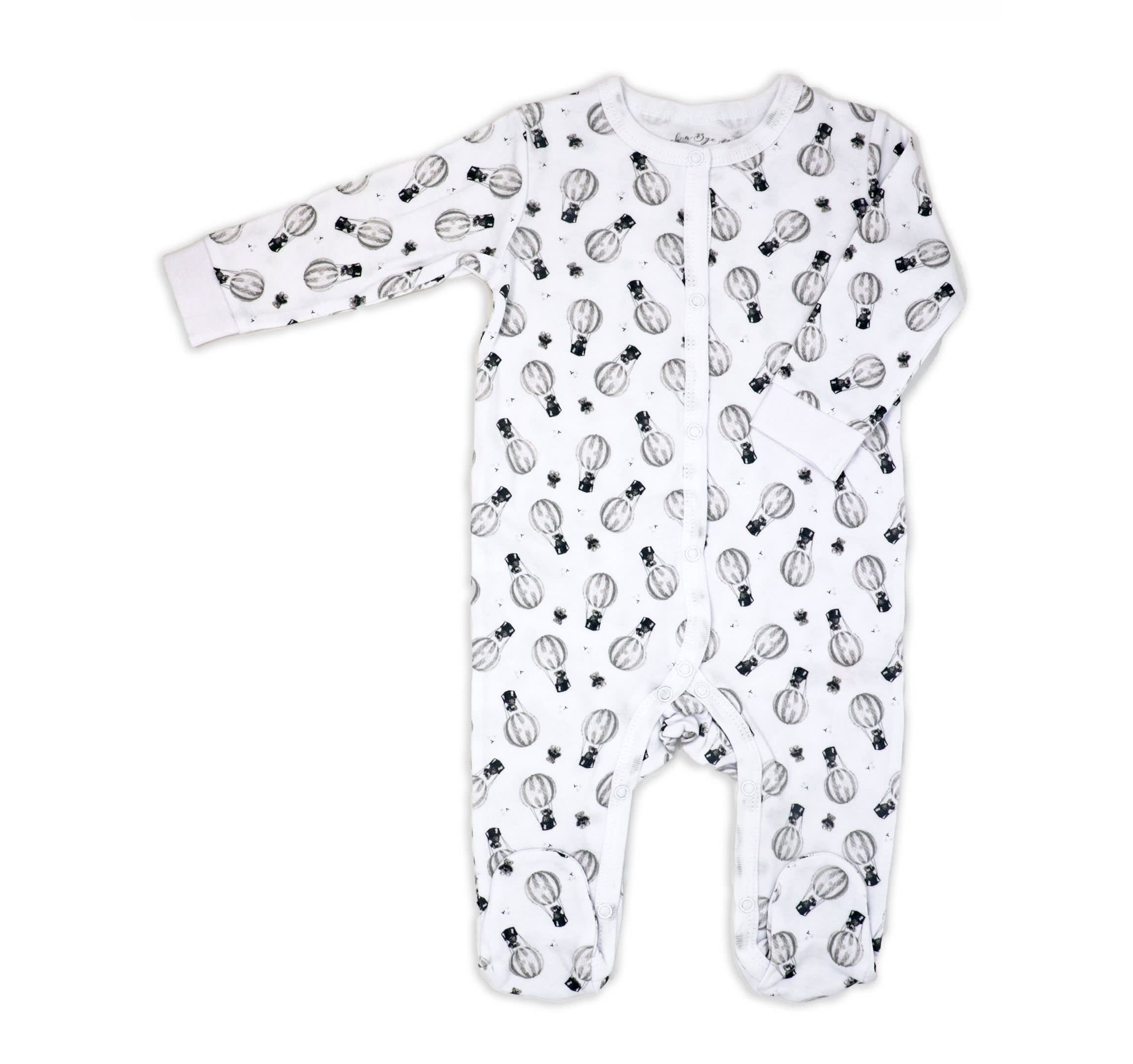 Baby Boys and Girls Hot Air Balloons Layette, 5 Piece Set