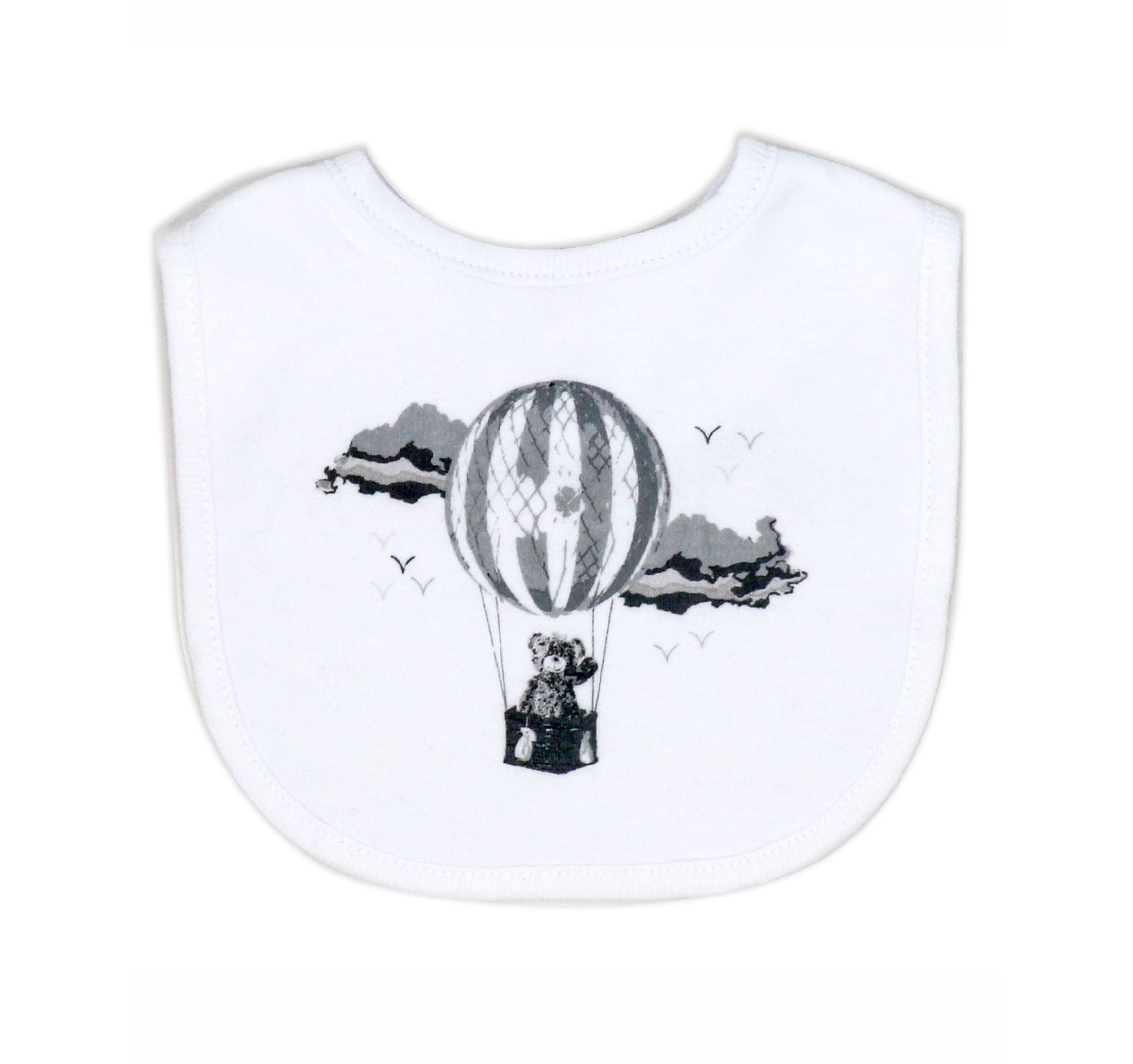 Baby Boys and Girls Hot Air Balloons Layette, 5 Piece Set
