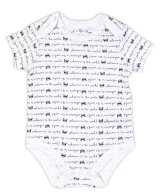 Baby Boys and Girls Panda World Layette, 5 Piece Set