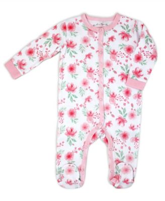 Baby Girls Soft Floral Layette, 5 Piece Set