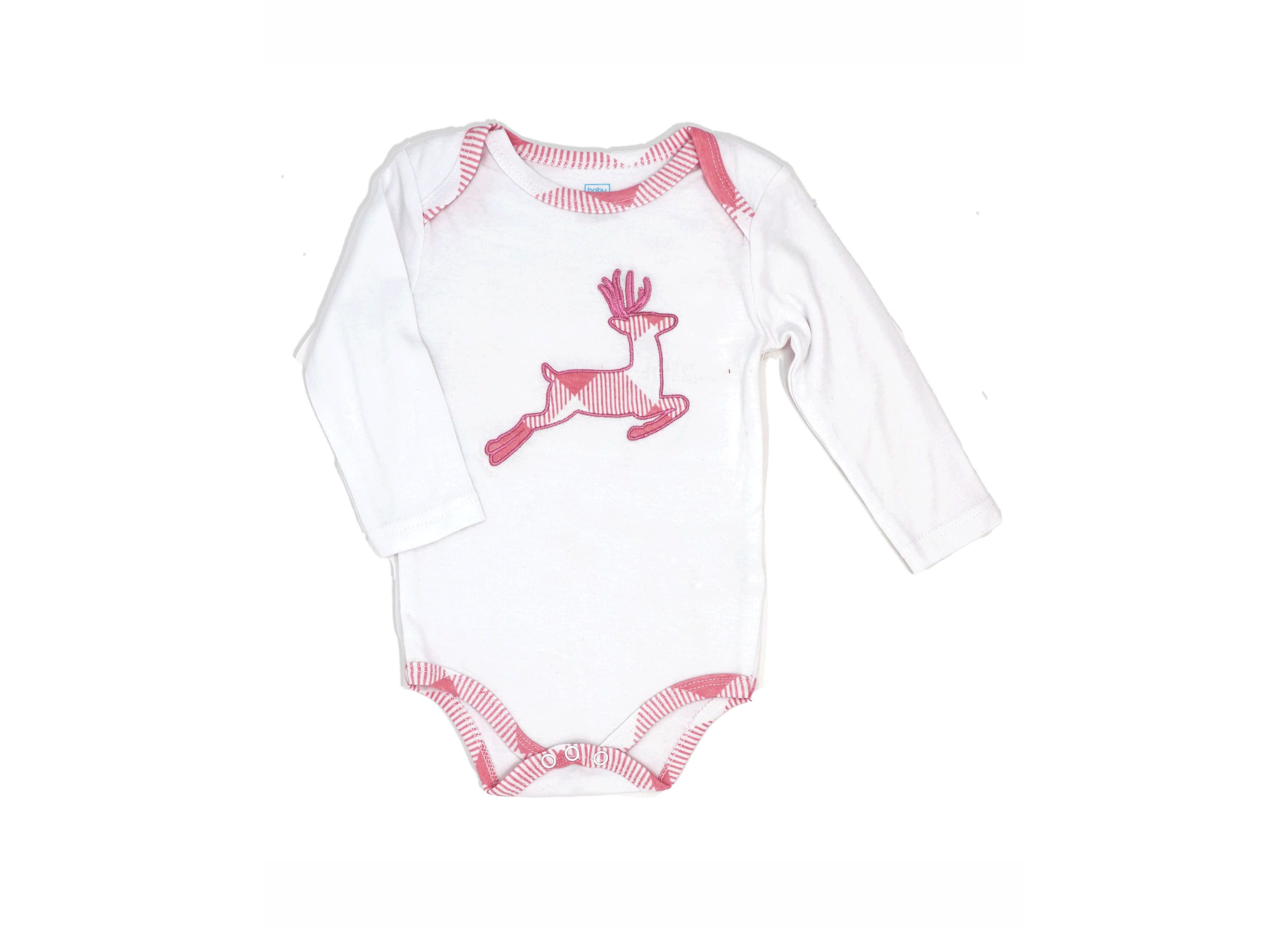 Baby Boys and Girls Pink Buffalo Plaid Plush 3 Piece Lounge Set