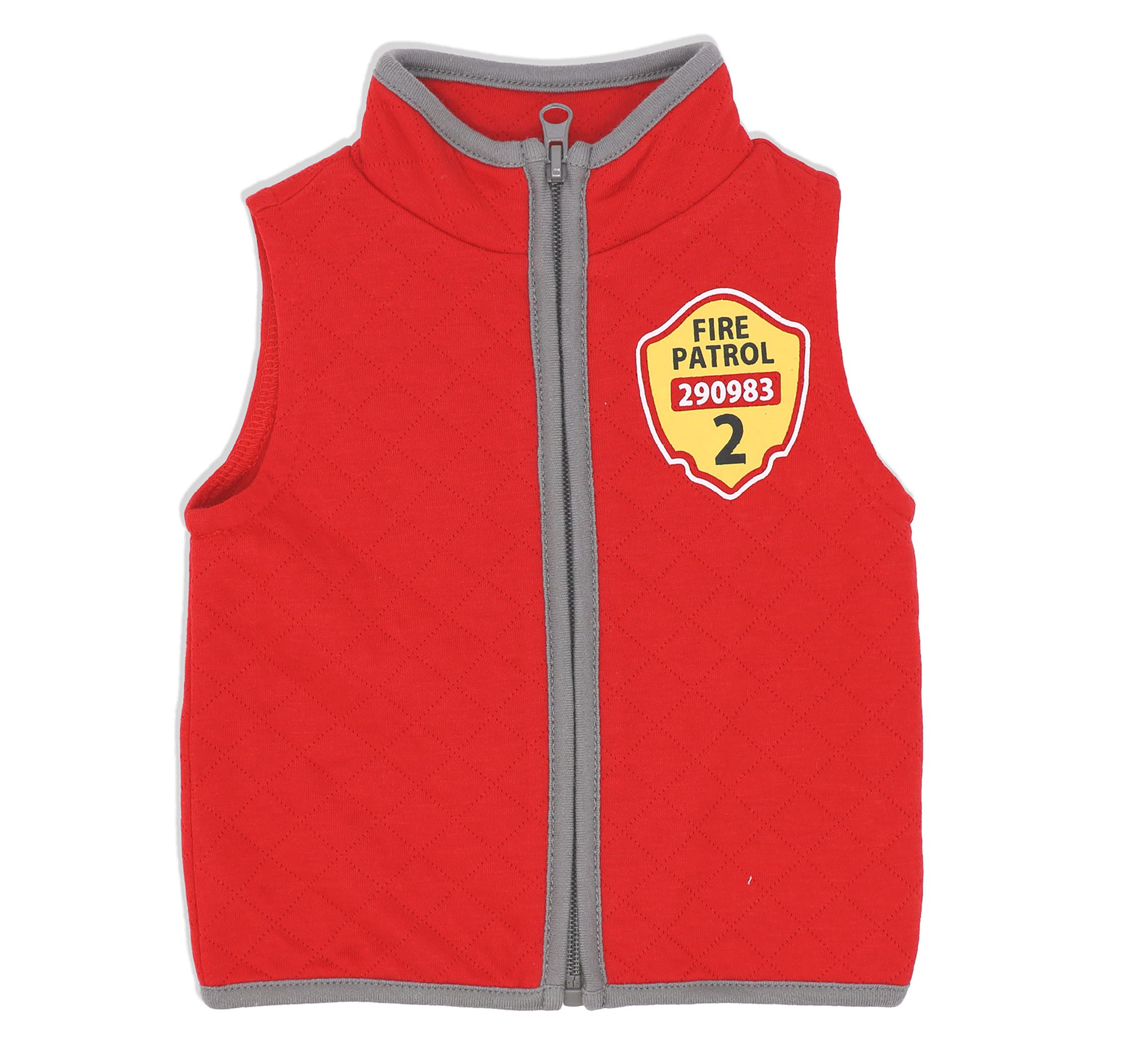 Baby Boys 3 Piece Fire Patrol Vest Set