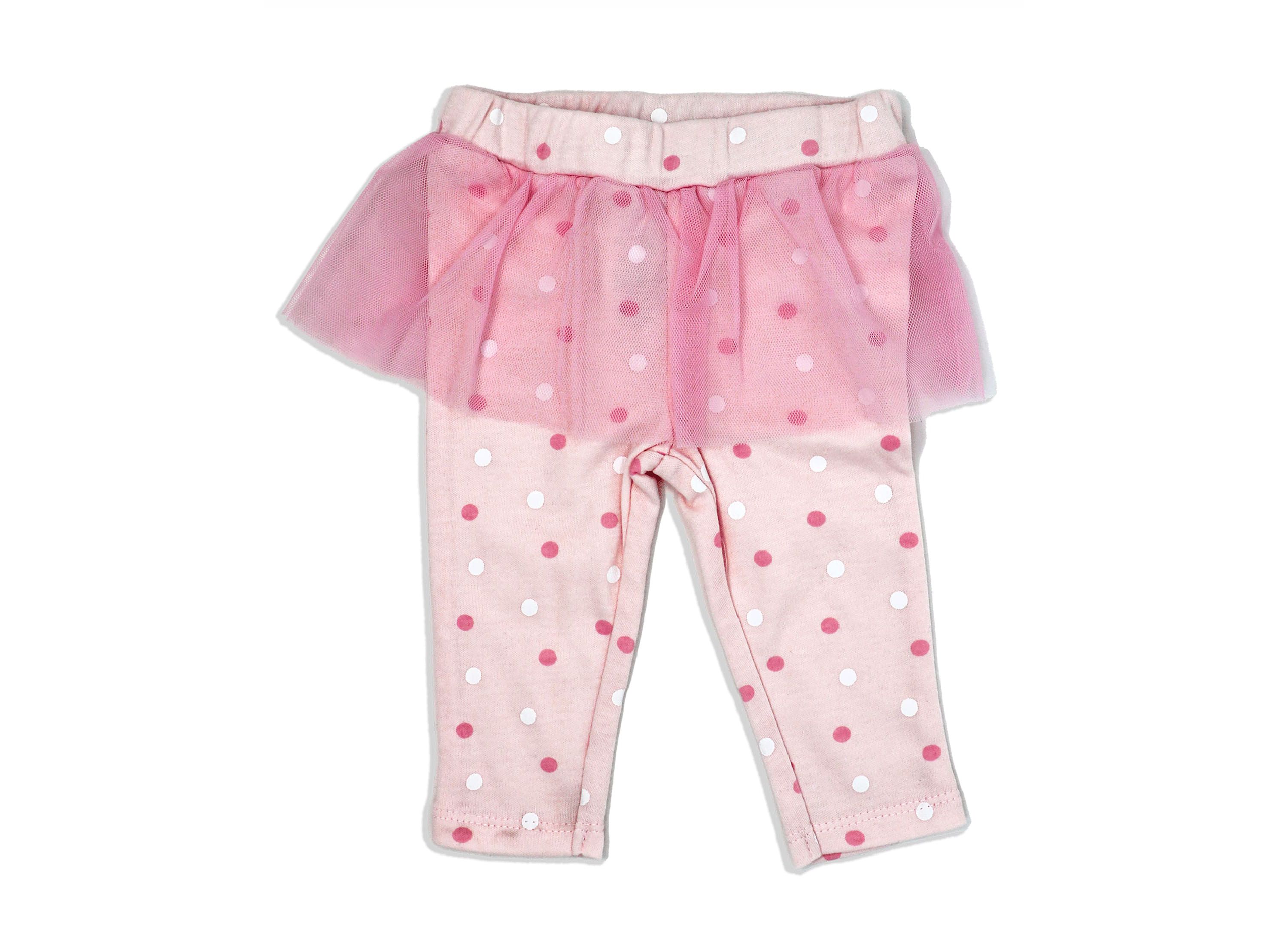 Baby Girls 3 Piece Ballet Bodysuit, Pants and Socks Set