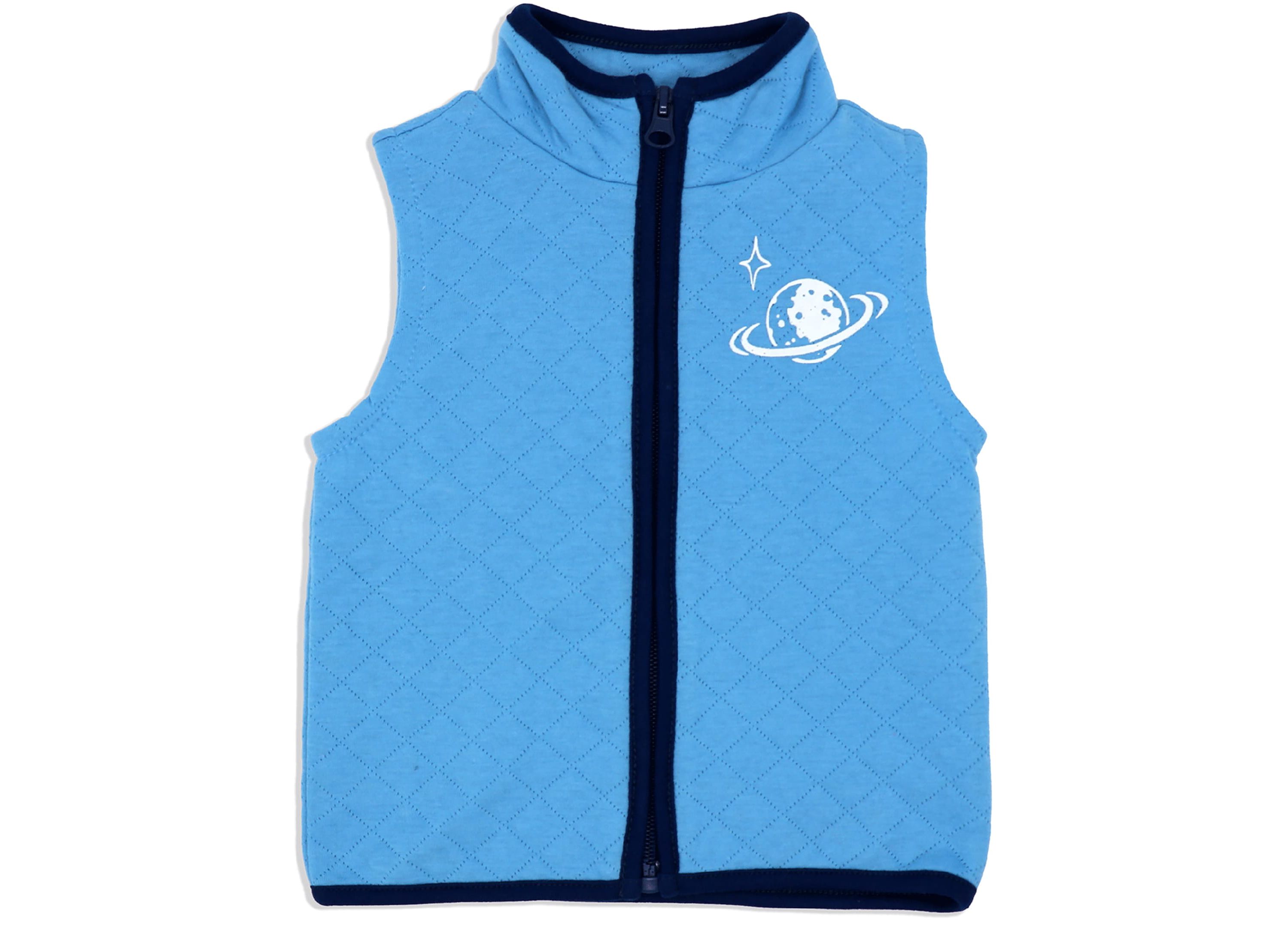 Baby Boys 3 Piece Galaxy Vest Set
