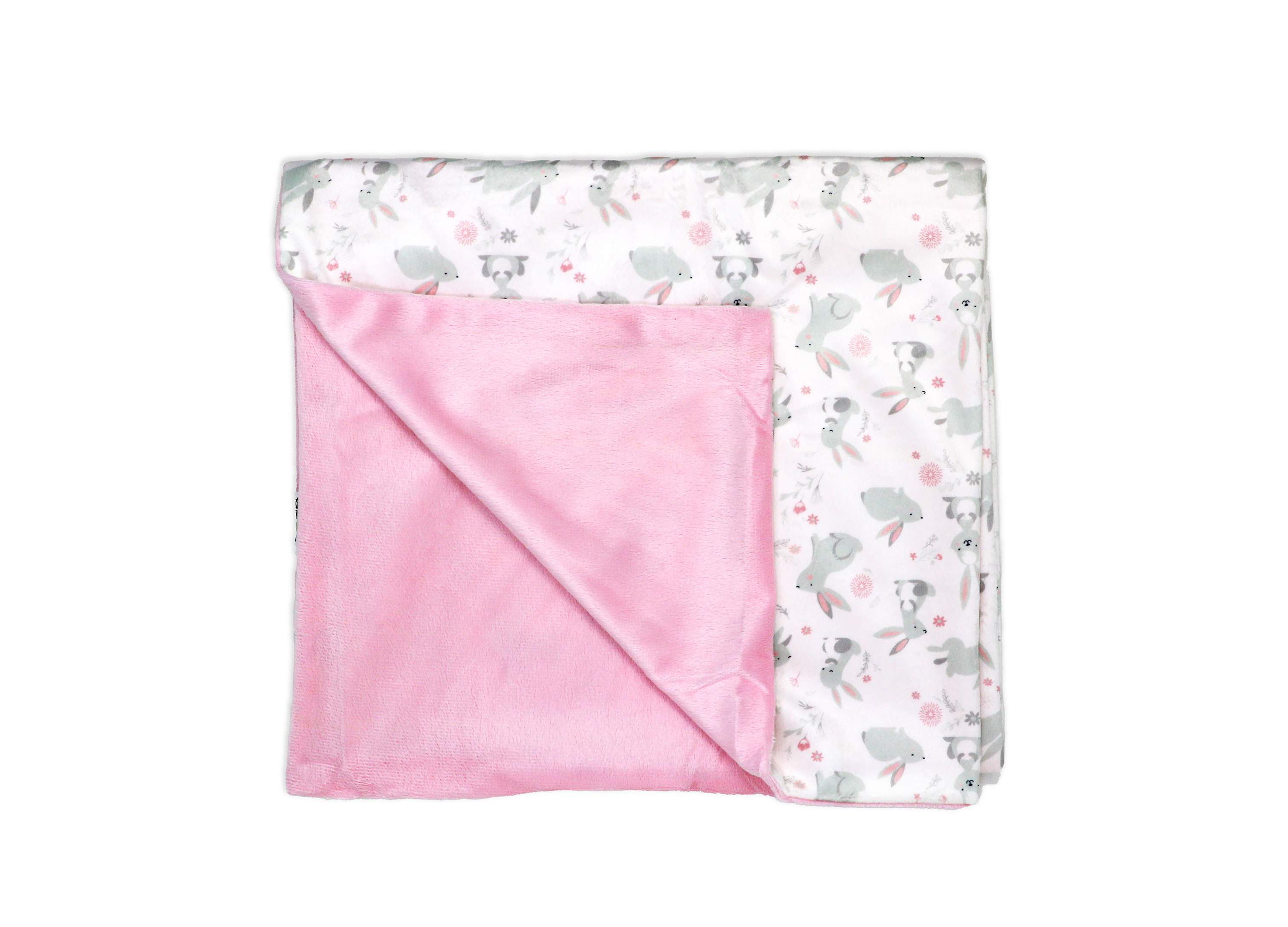 Baby Boys and Baby Girls 2 Layer Minky Blanket