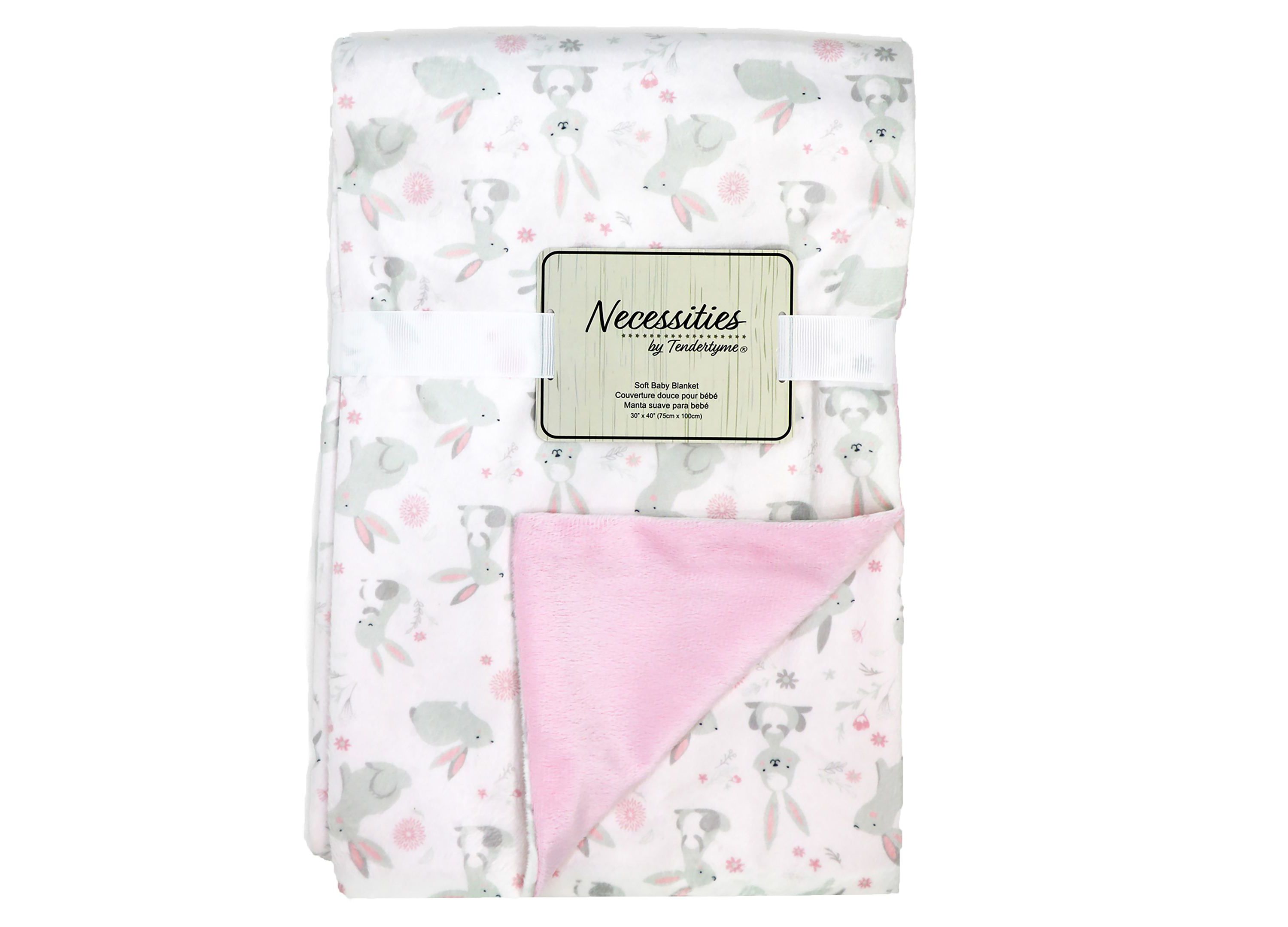 Baby Boys and Baby Girls 2 Layer Minky Blanket