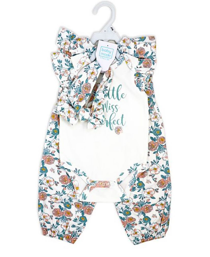 3 Pc Romper Set