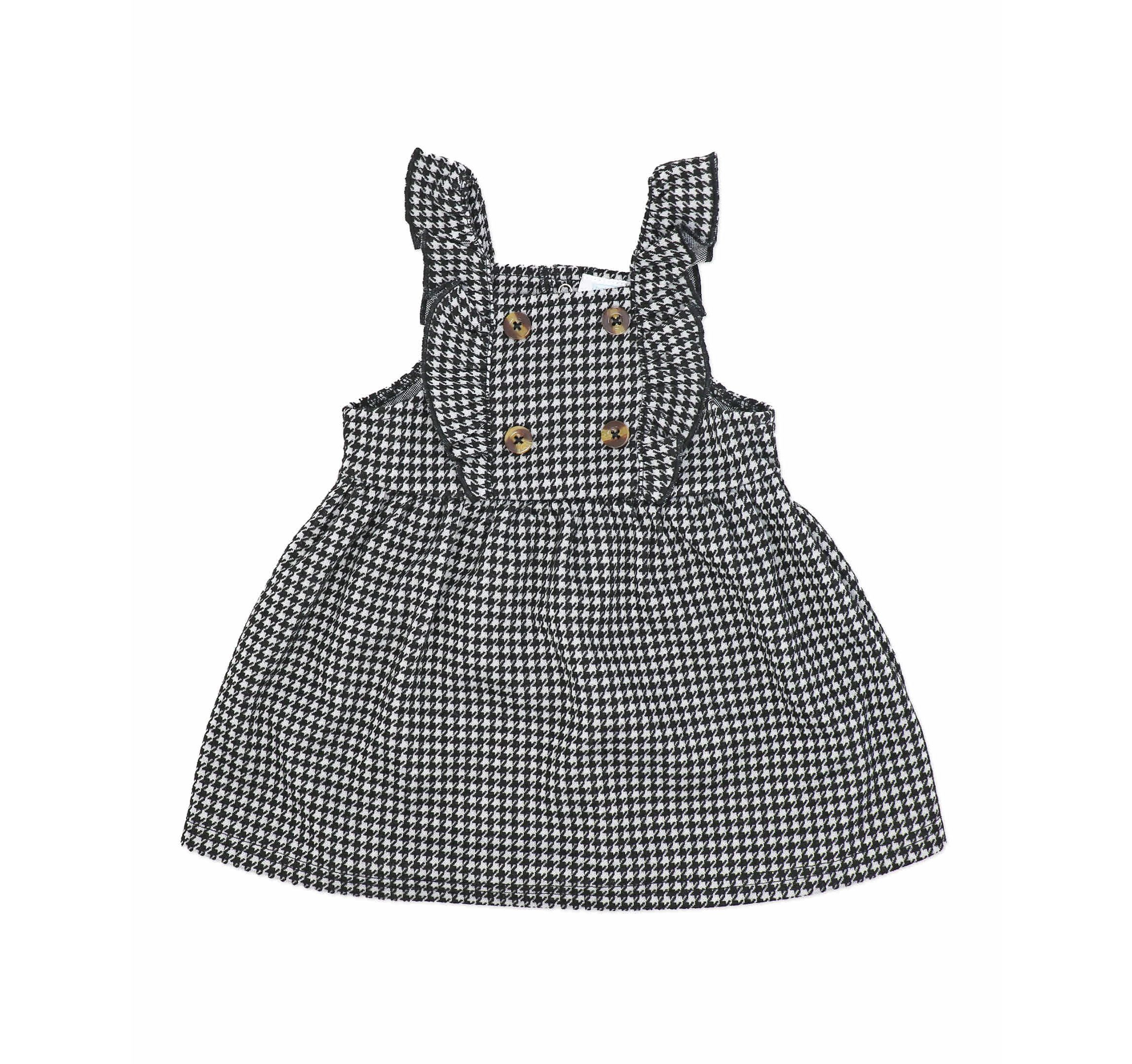 Baby Girls 2 Piece Houndstooth Jumper Set