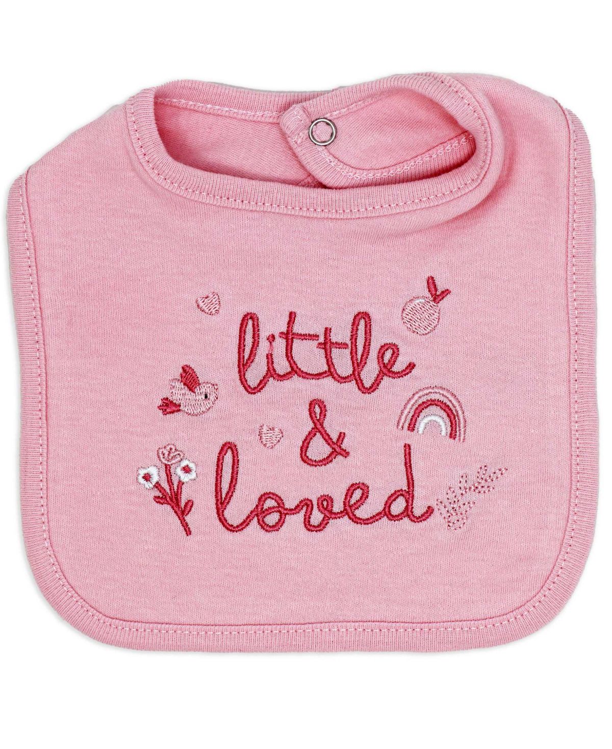 Baby Girls 8 Piece Rose Bunnies Layette Gift Set