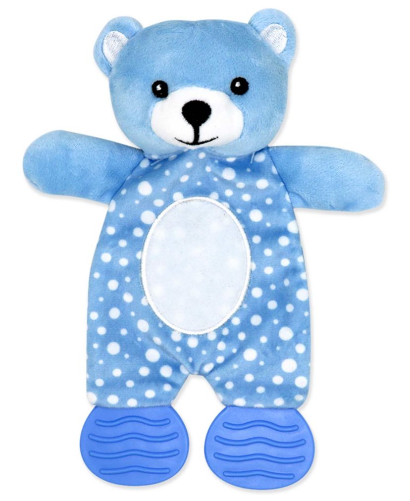 Baby Boys and Baby Girls Plush Teether and Crinkle Toy