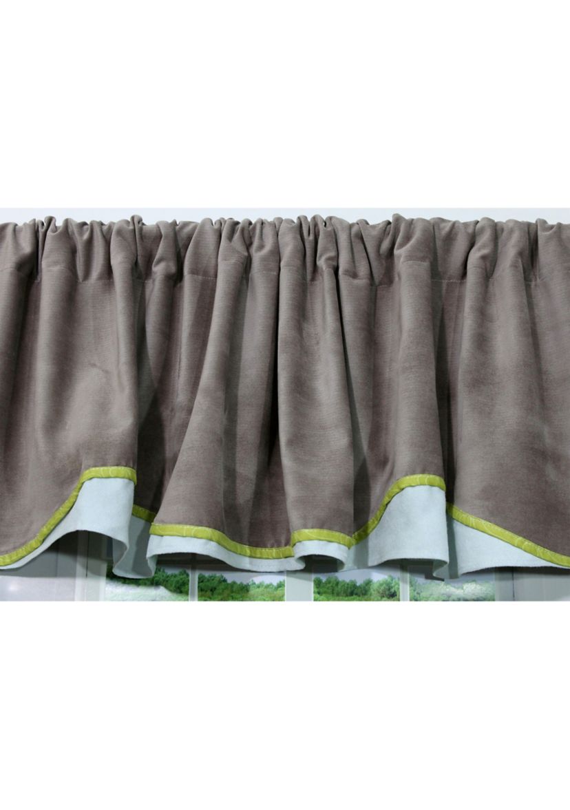 Baby Nursery Cocoa Window Valance