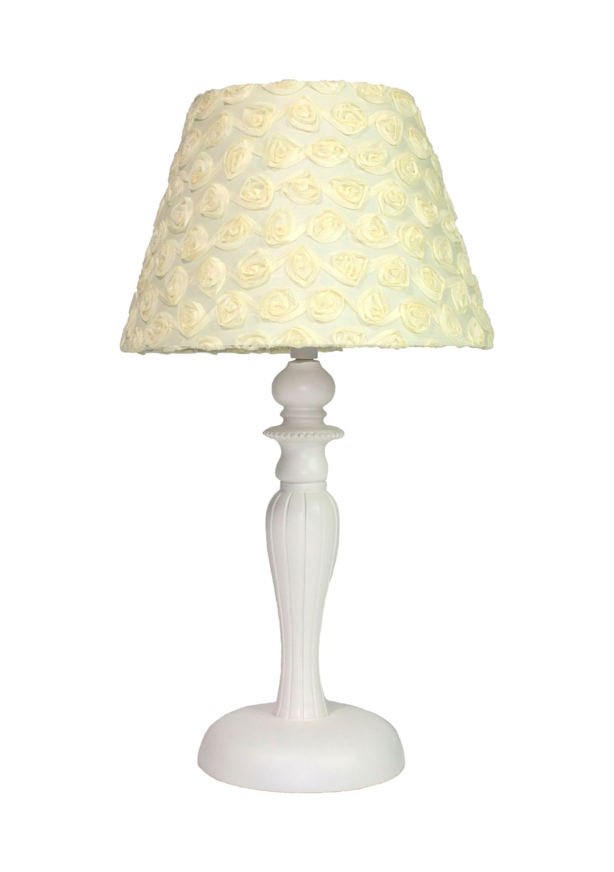 Baby Girls Yellow Roses Lamp Base and Shade