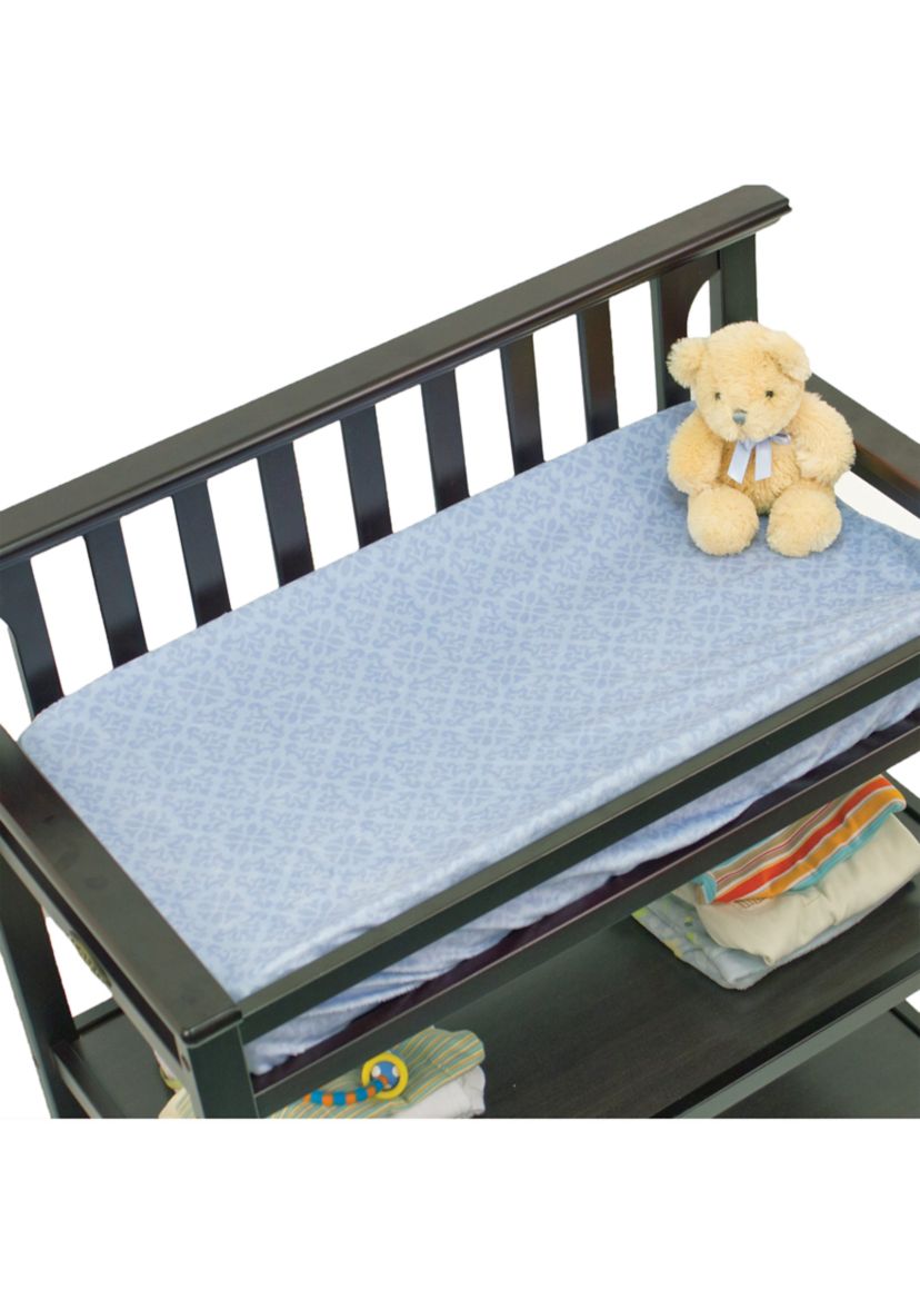 Baby Boys Blue Geo Changing Pad Cover