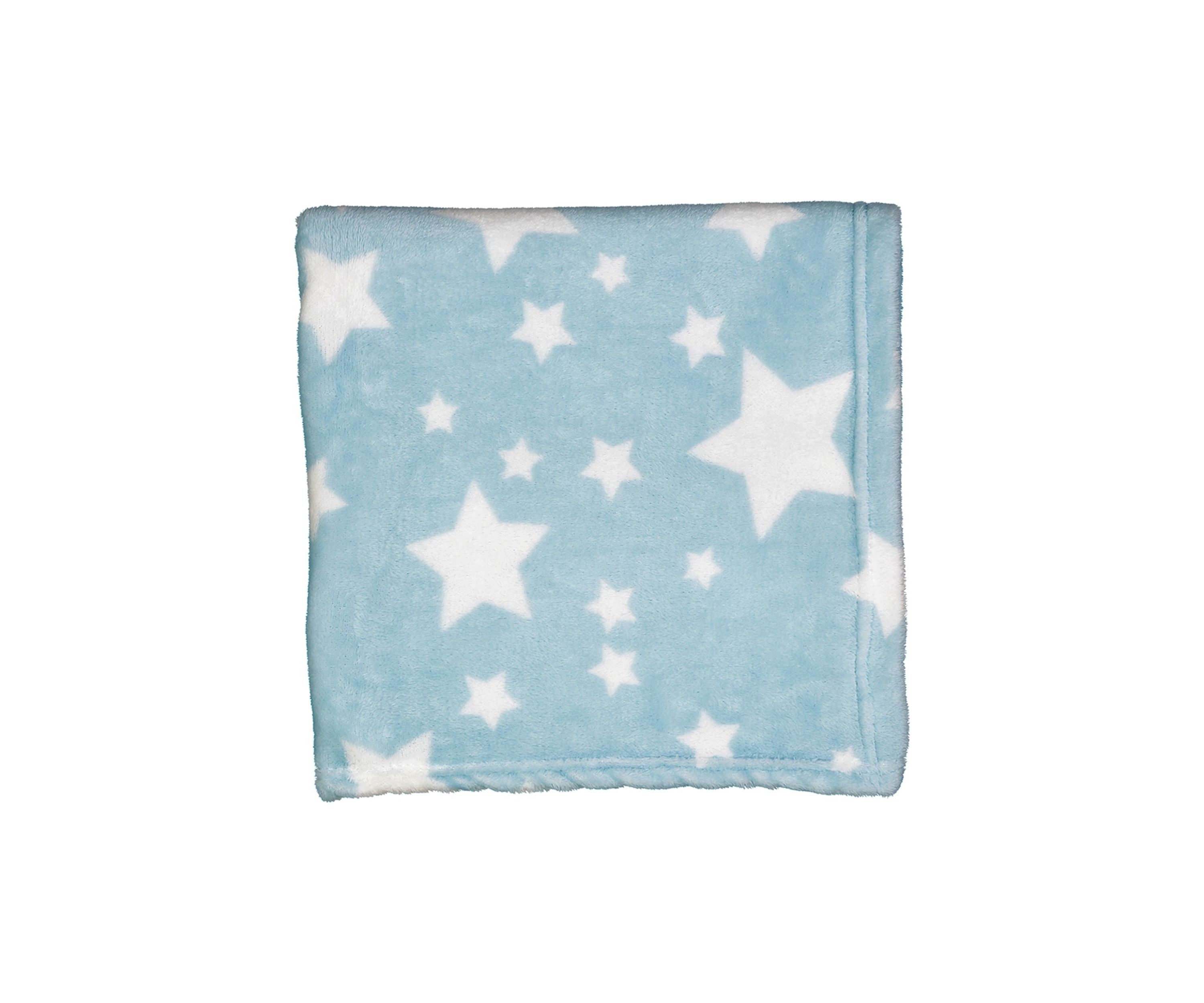 Baby Boys Plush Star Blanket