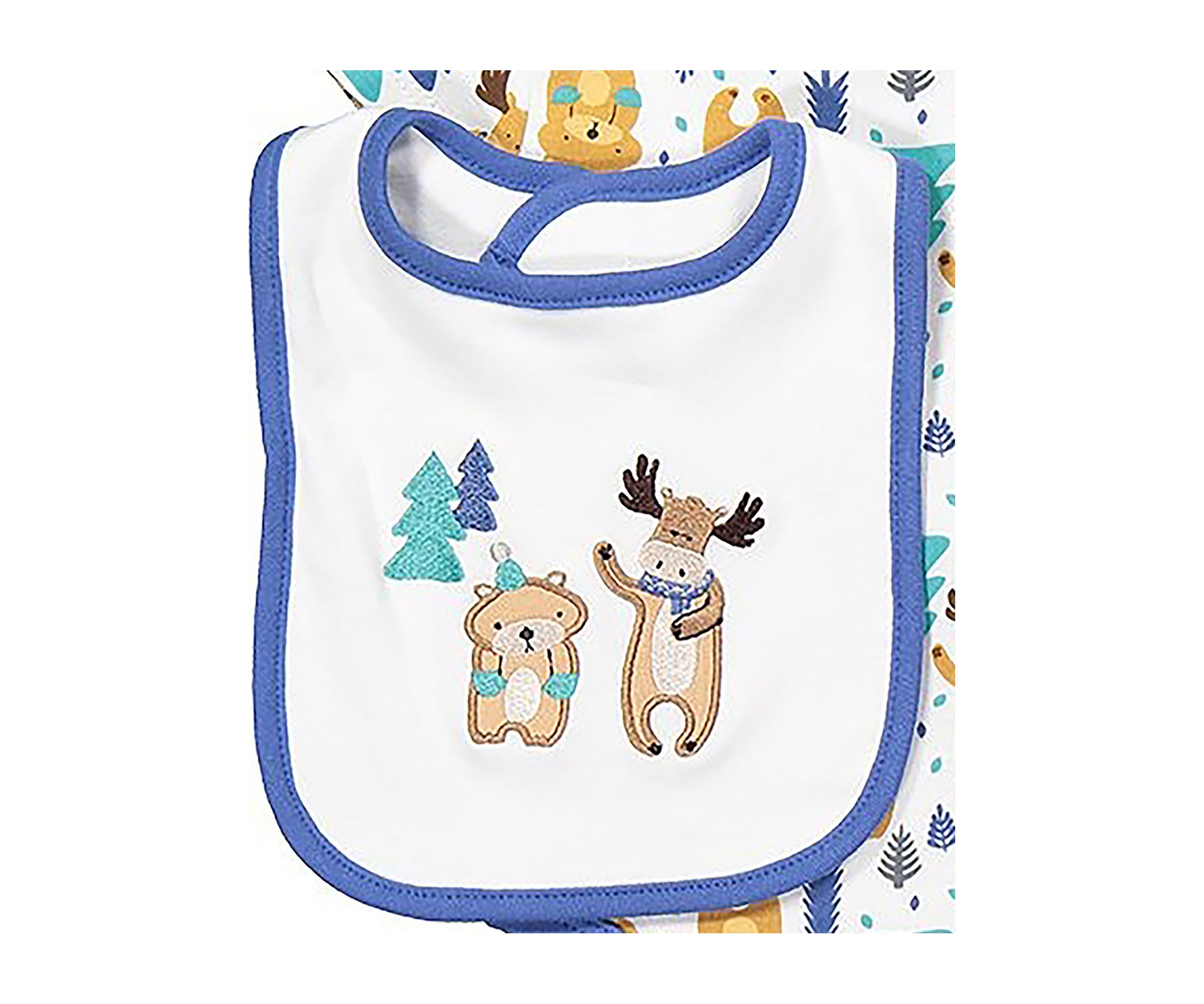 Baby Boys and Girls 5 Piece Moose Layette