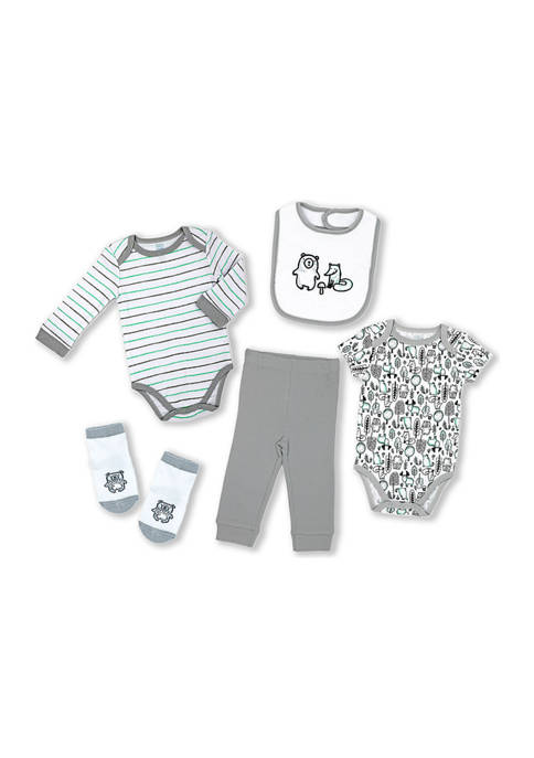 Baby Mode Signature Baby 5 Piece Woodland Layette