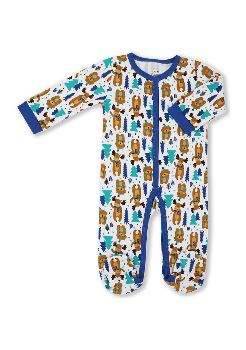 Baby Boys and Girls 3 Piece Moose Layette